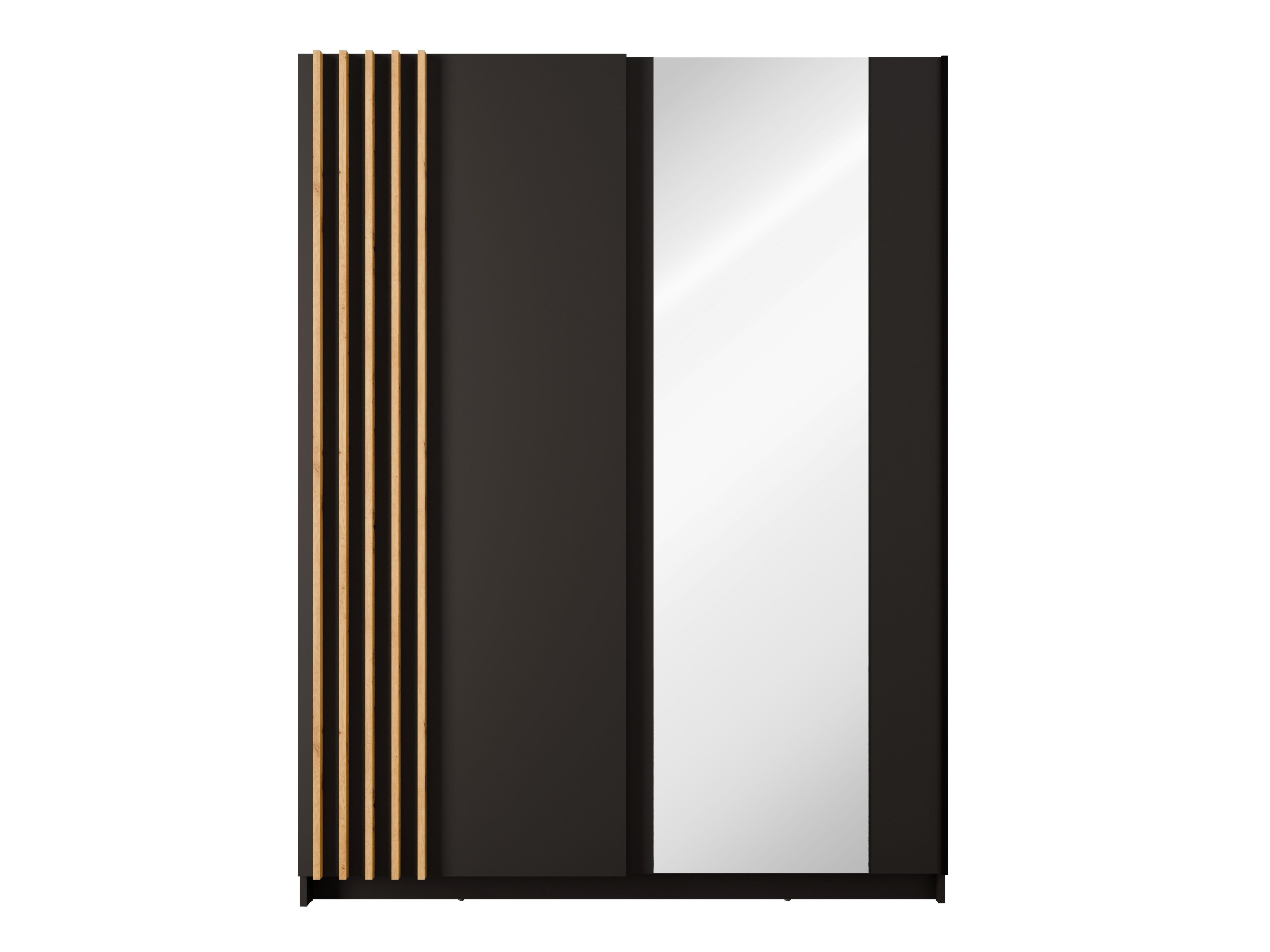 Garderobna omara Baytown 117 (Črna)