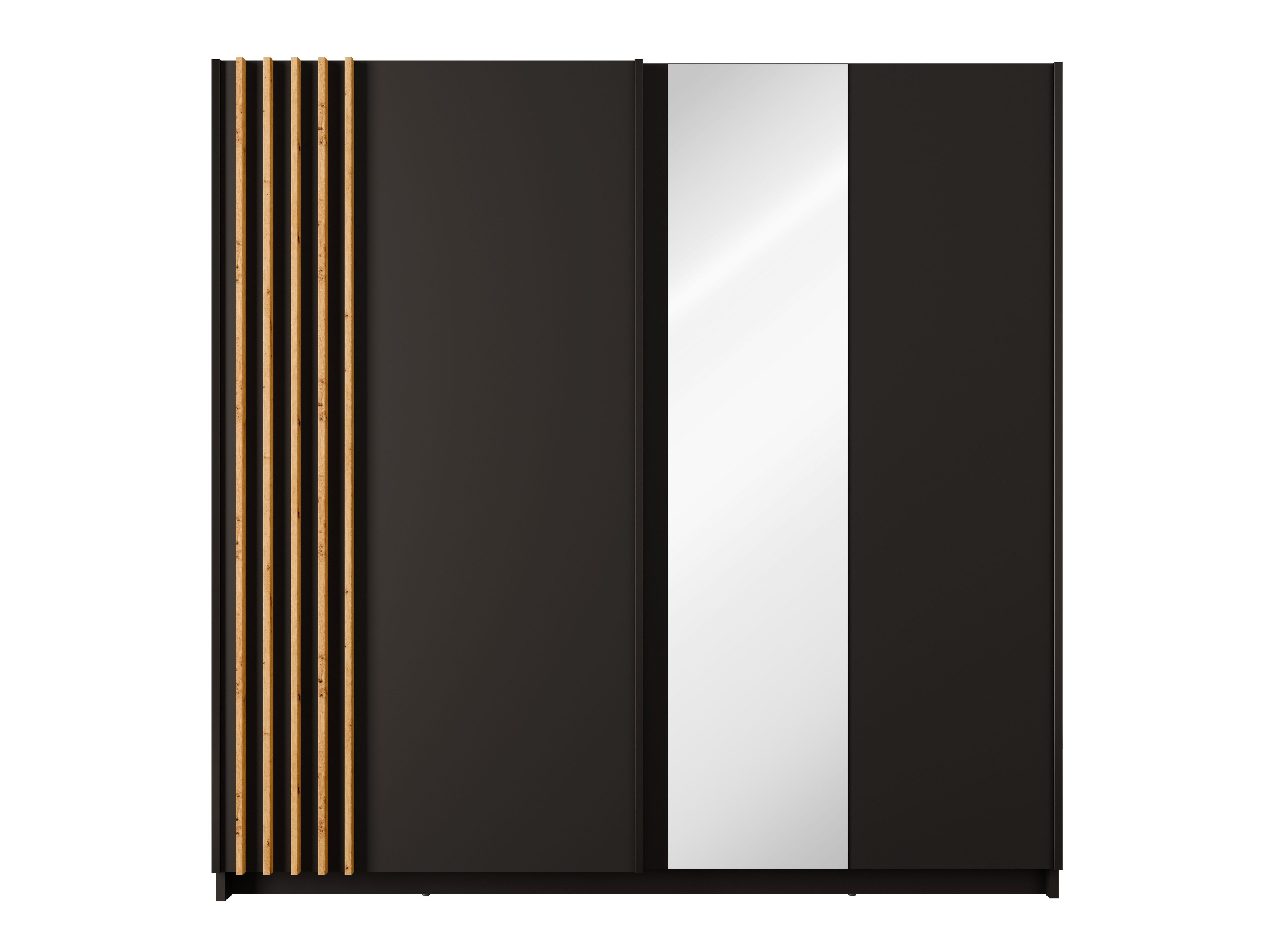 Garderobna omara Baytown 118 (Črna)