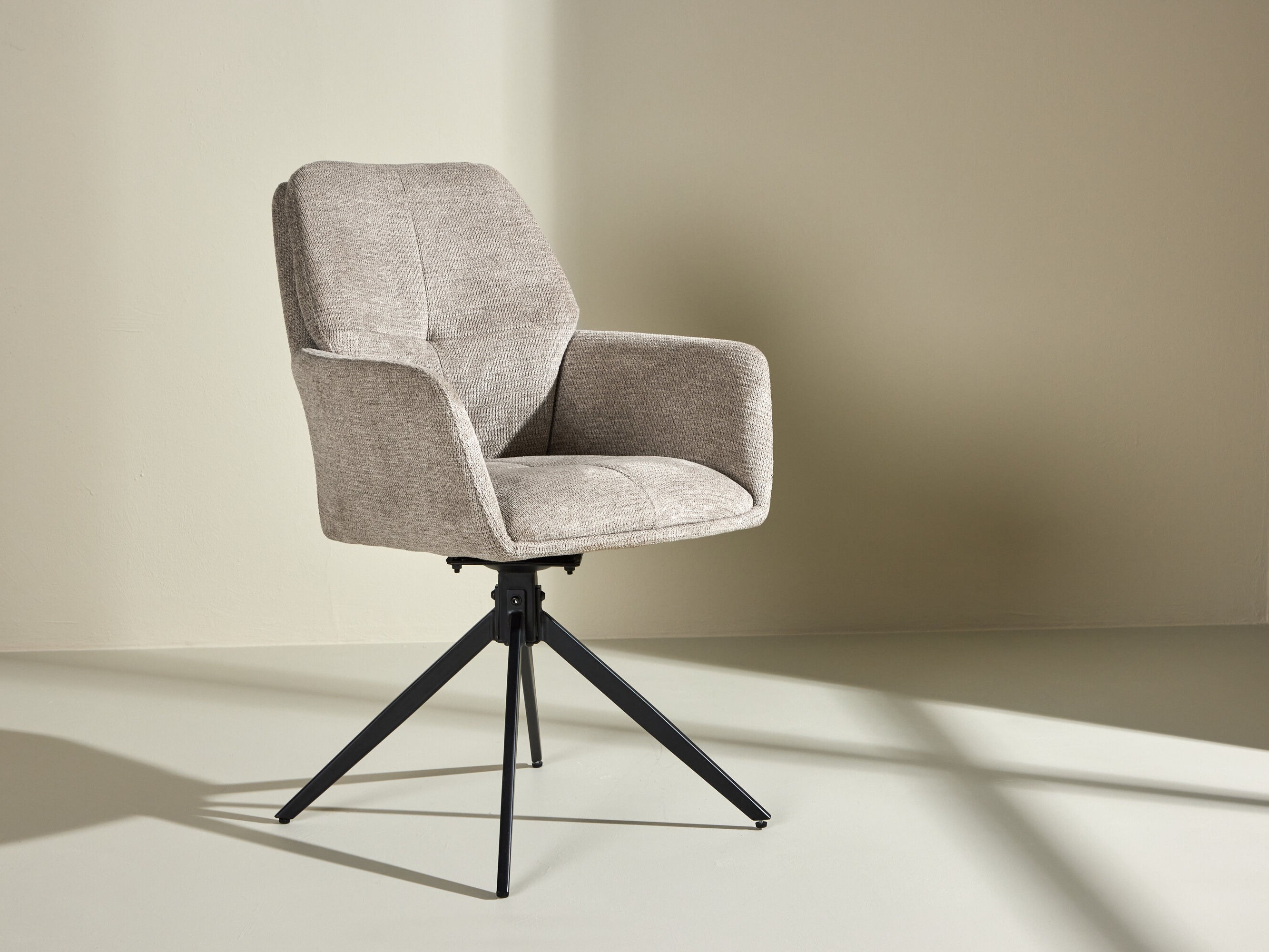 Stol Dallas 4935 (Rjava + Črna)