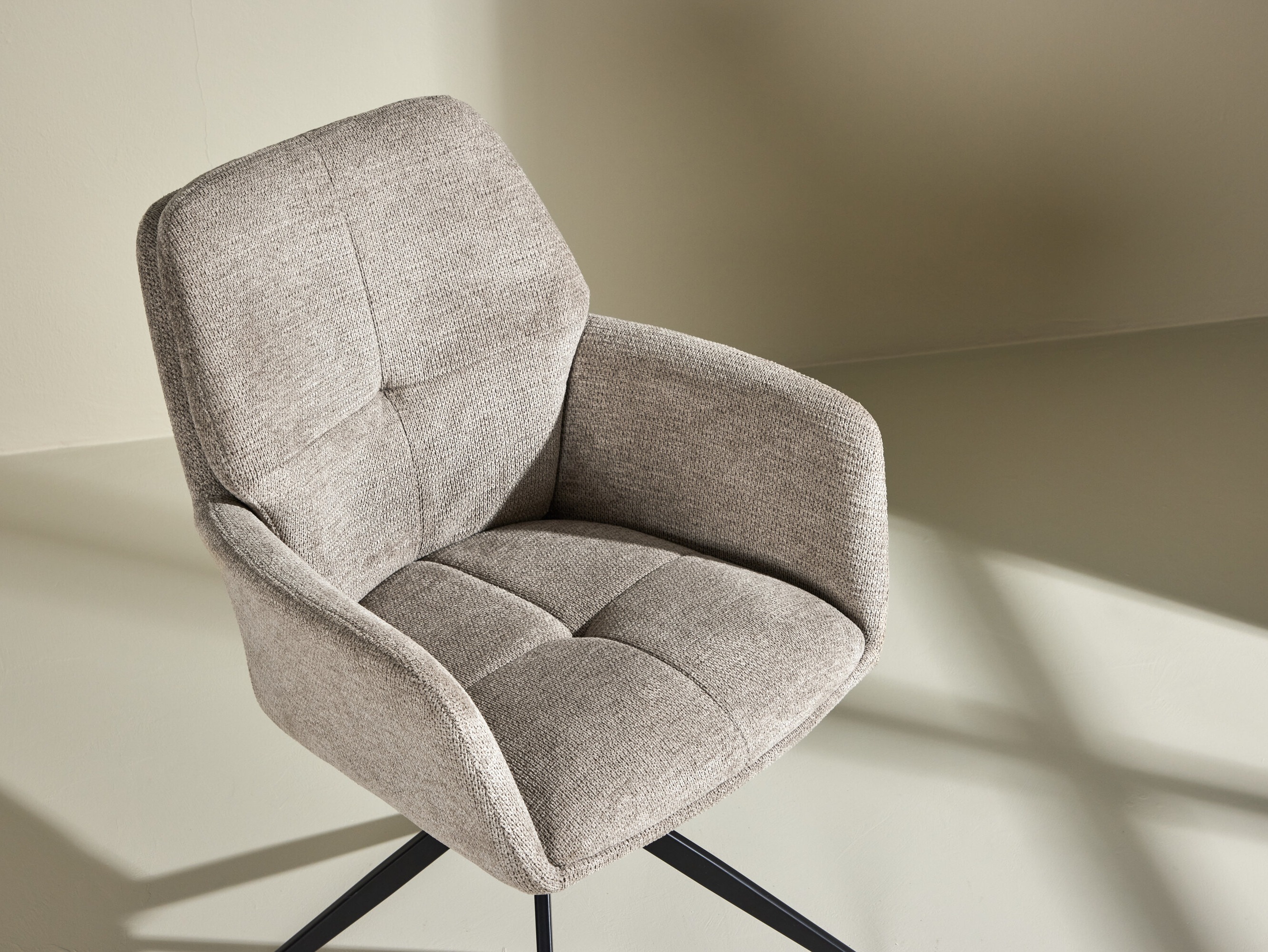 Stol Dallas 4935 (Rjava + Črna)