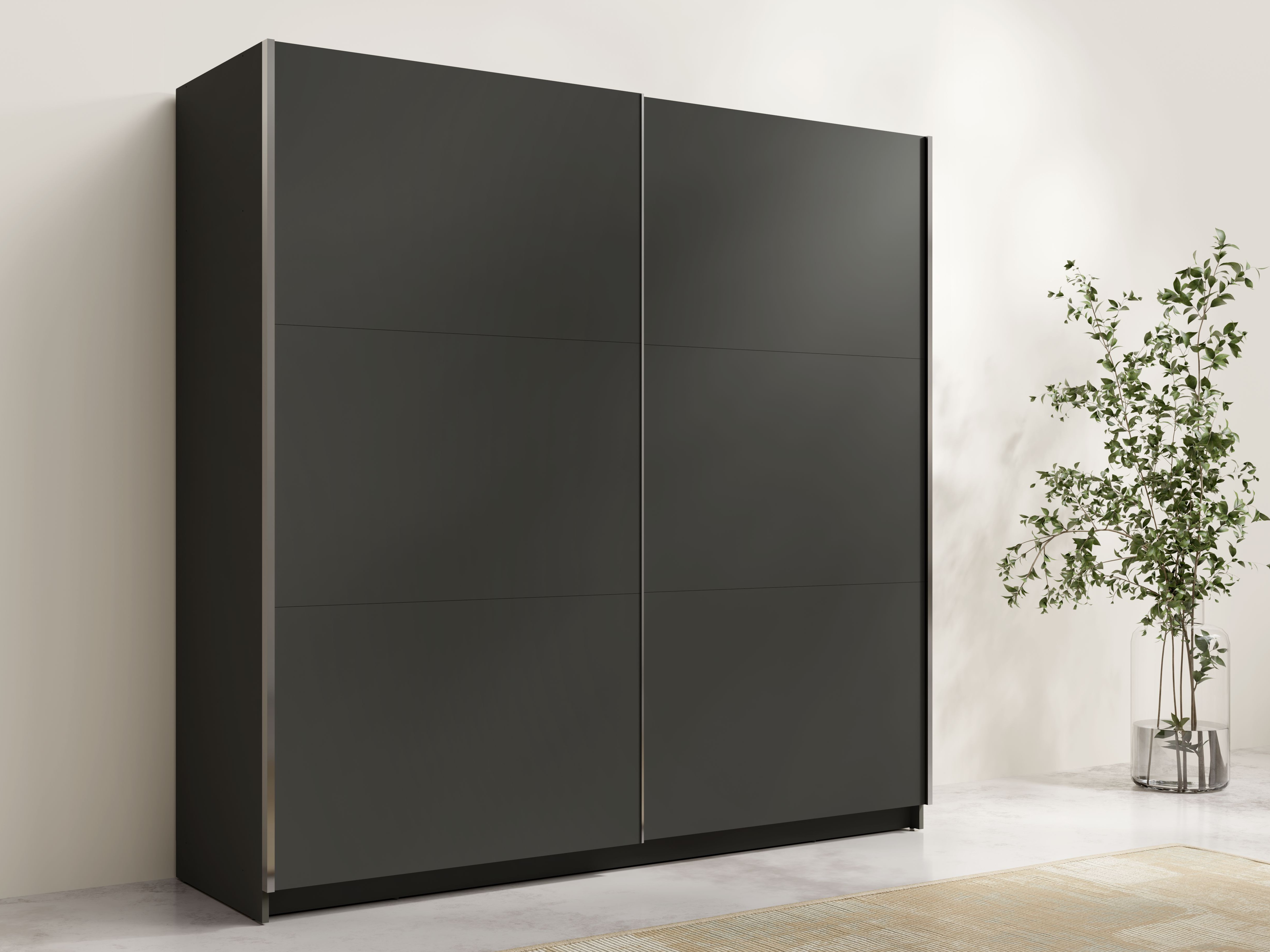 Garderobna omara Baytown 119 (Grafit)