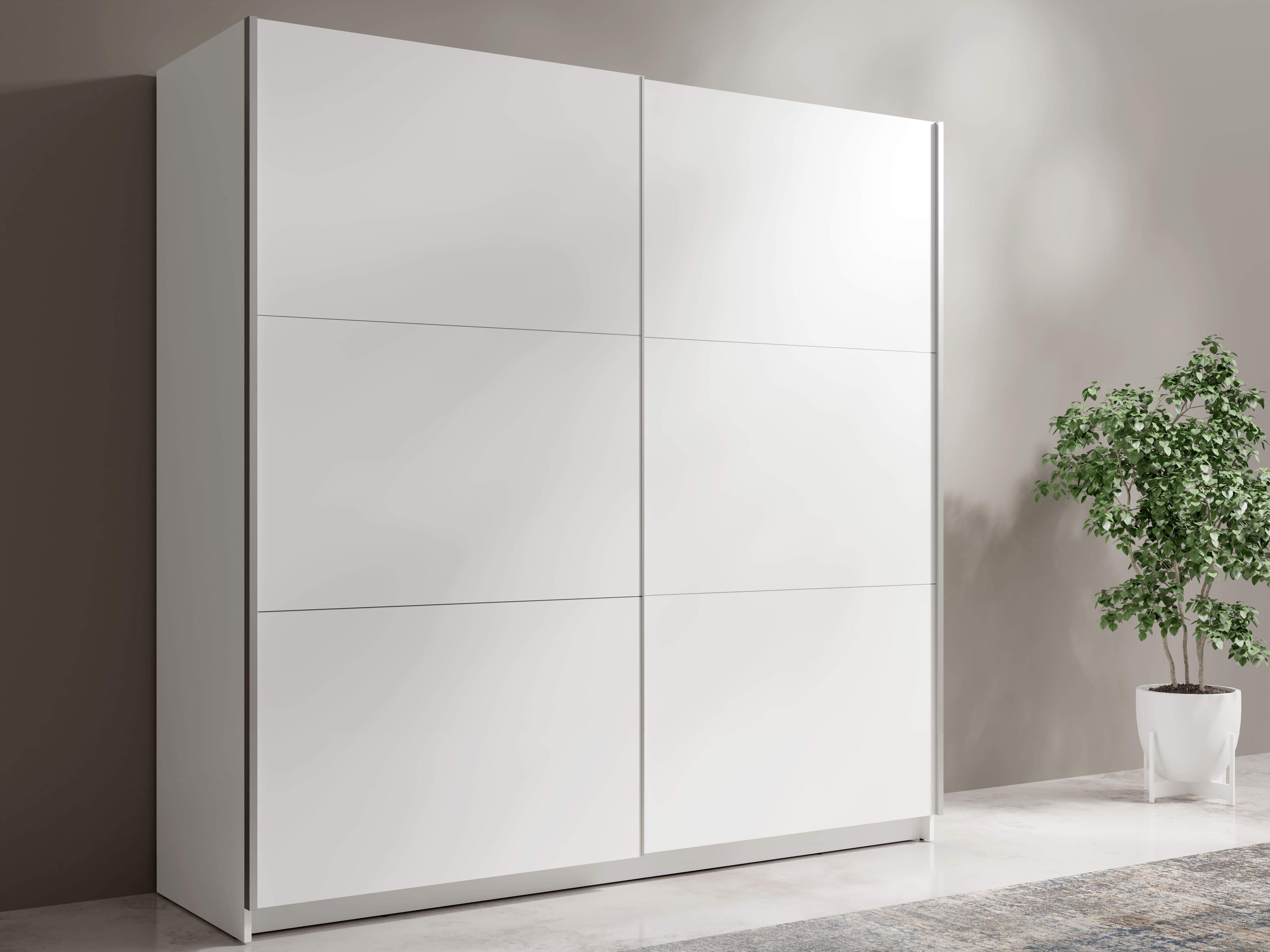 Garderobna omara Baytown 120 (Bela)