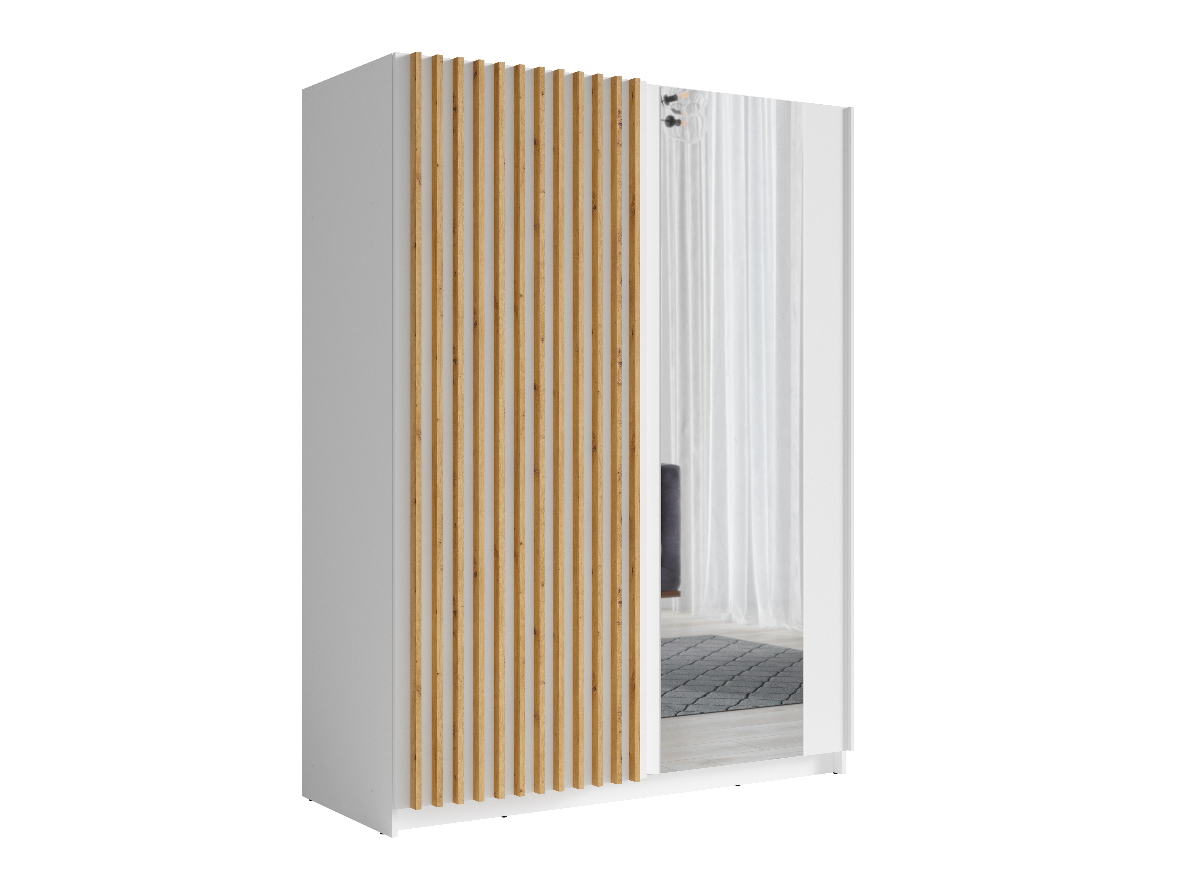 Garderobna omara Baytown 121 (Bela)