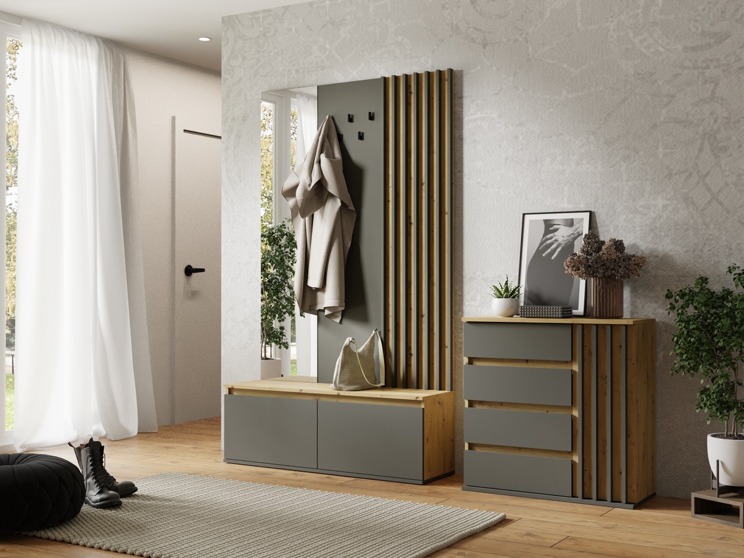 Komplet za predsobo Baytown 125