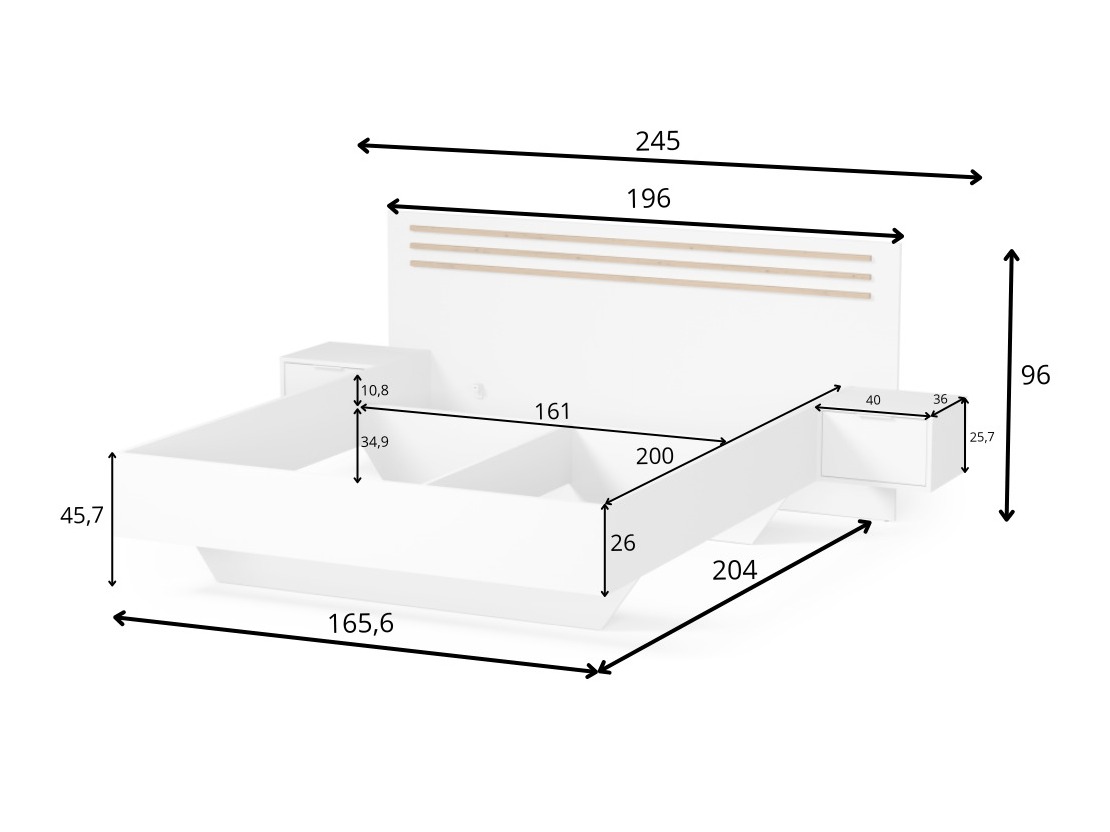 Postelja Baytown 113 (Ne)