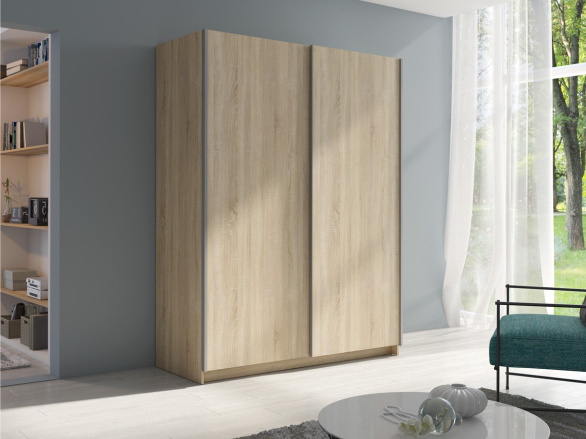 Garderobna omara Baytown 129 (Sonoma hrast)