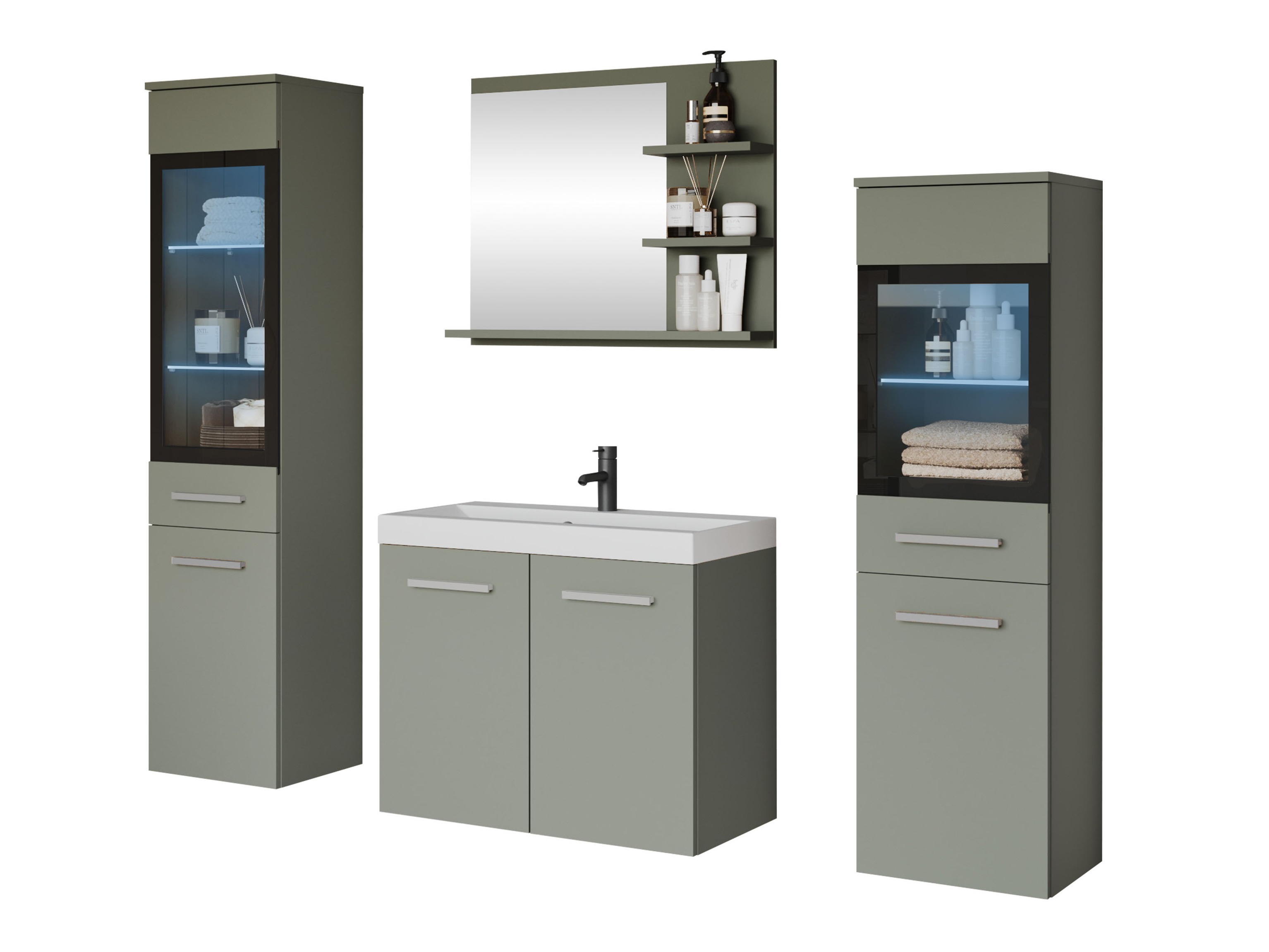 Kopalniški komplet Sarasota 141 (Prašno zelena)