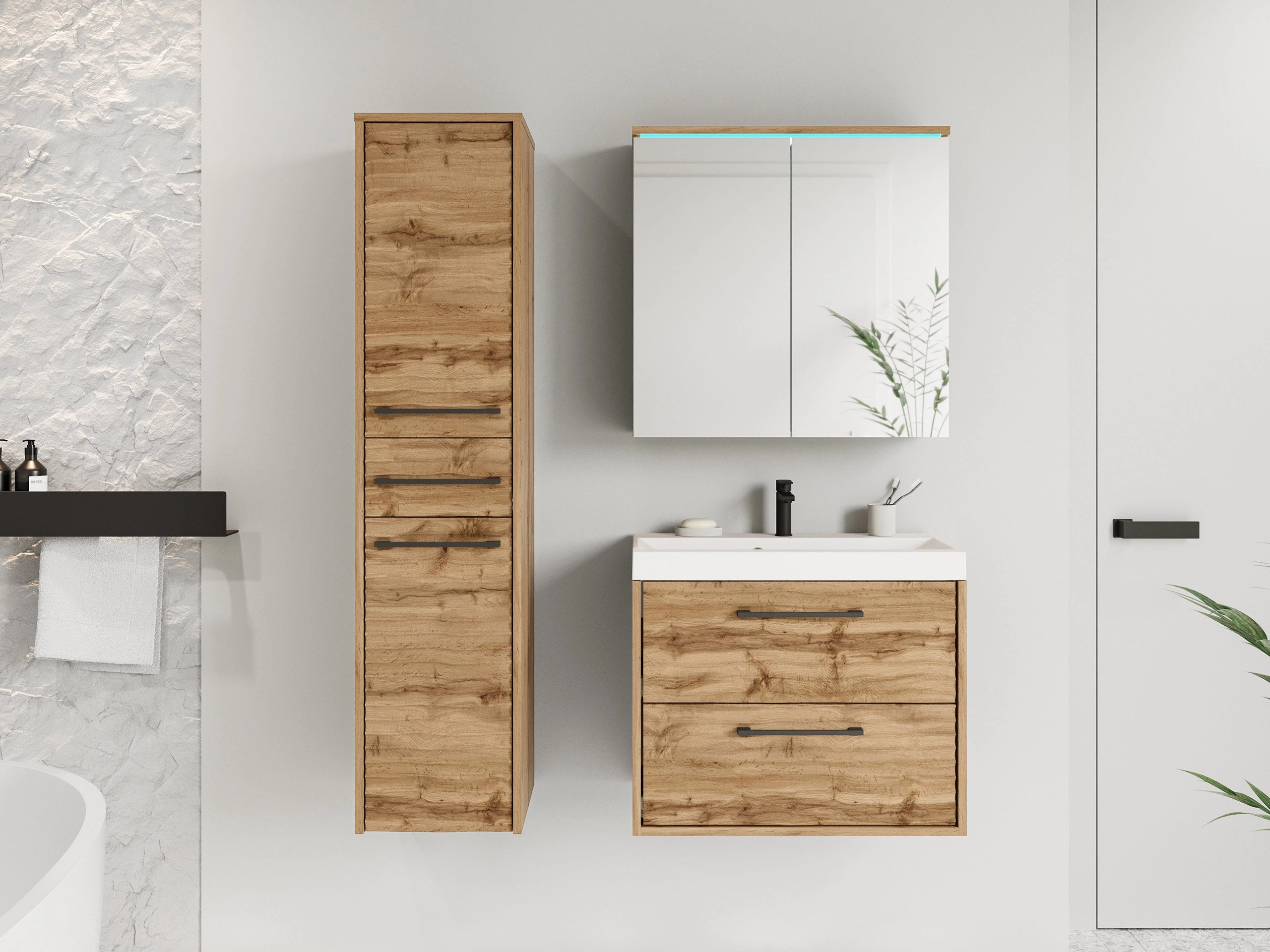 Kopalniški komplet Sarasota 173 (Wotan hrast)