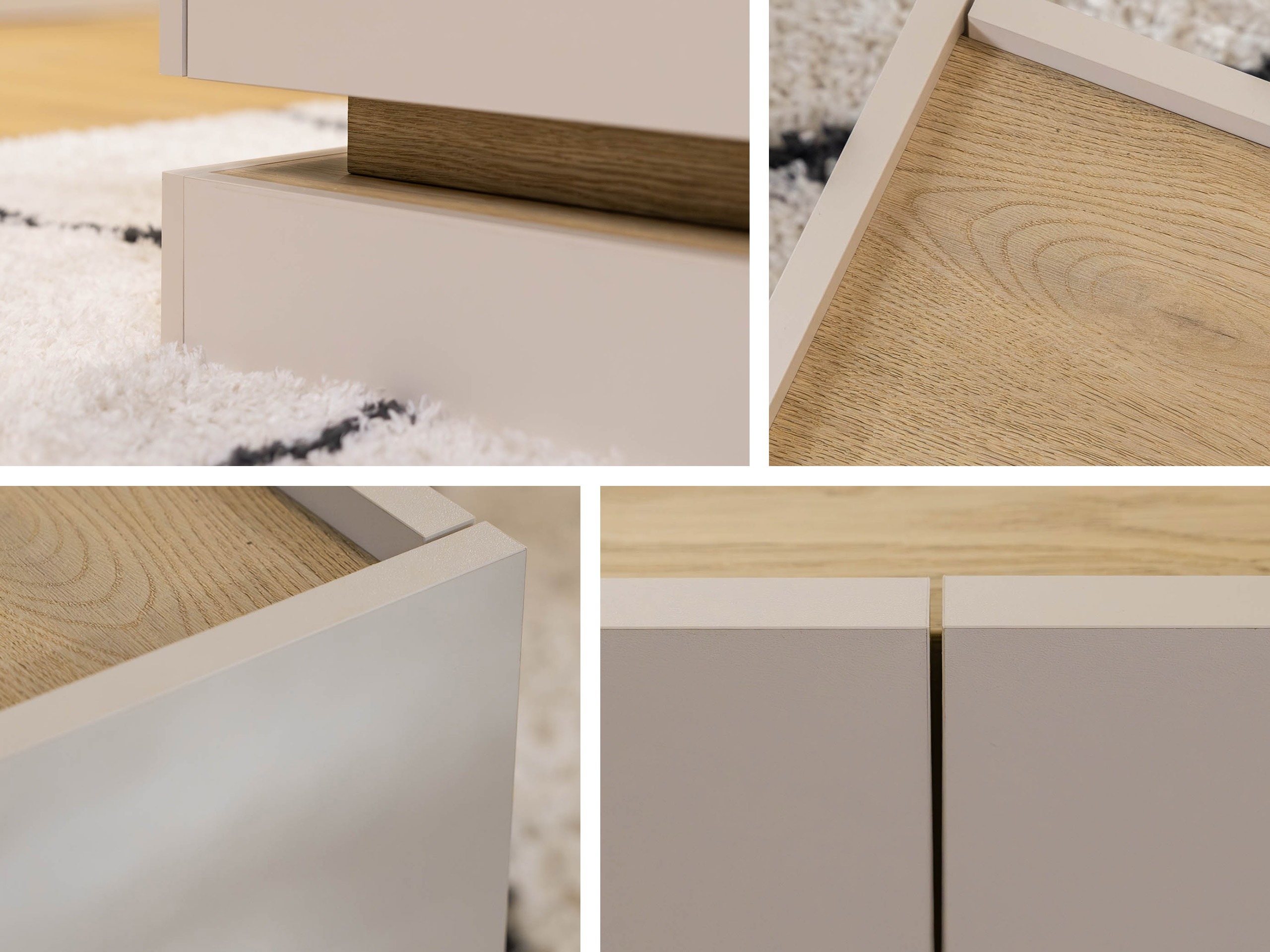 TV-omarica Comfivo Tilia I (Svetlo rjava + Hrast)