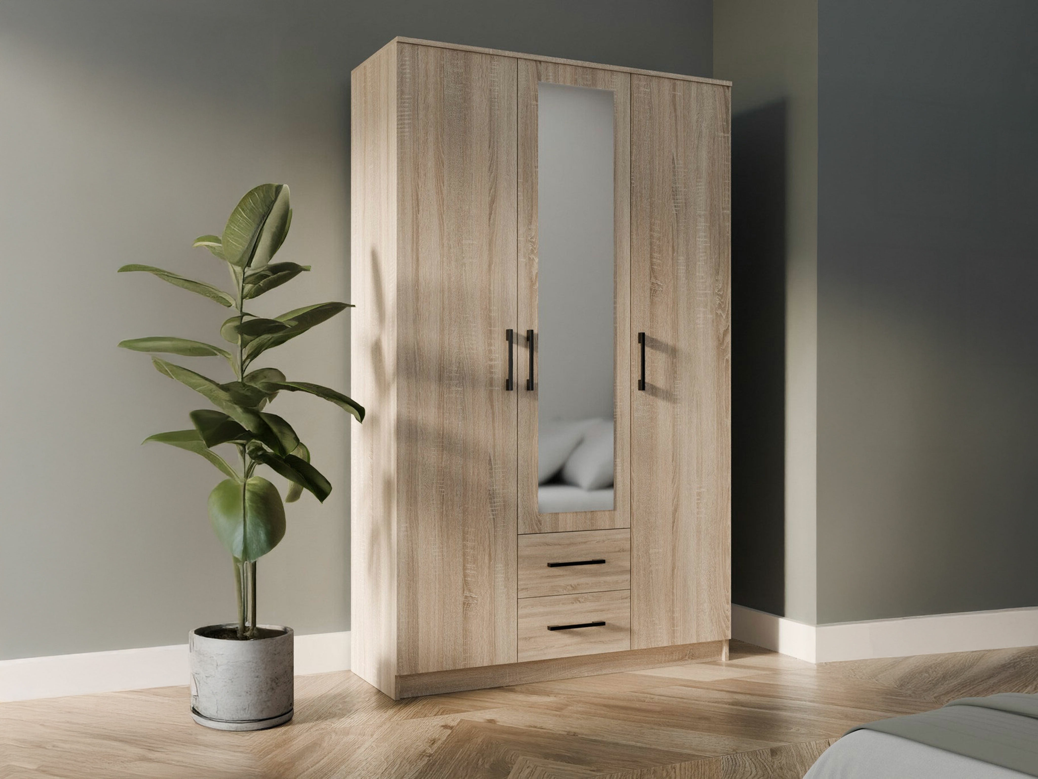 Garderobna omara Mandeville 116 (Sonoma hrast)