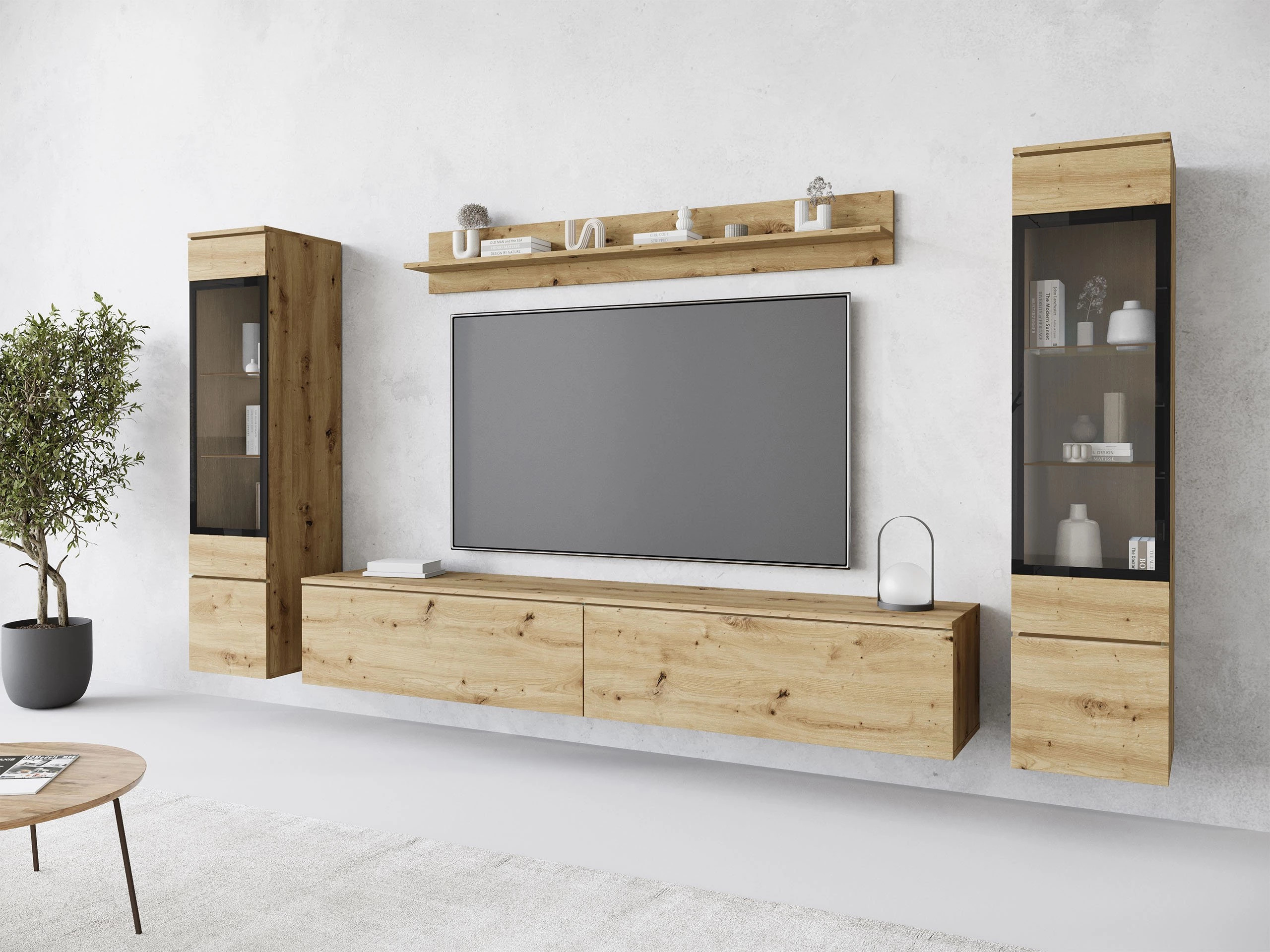 Komplet za dnevno sobo Mirfivo 101 (Artisan hrast)