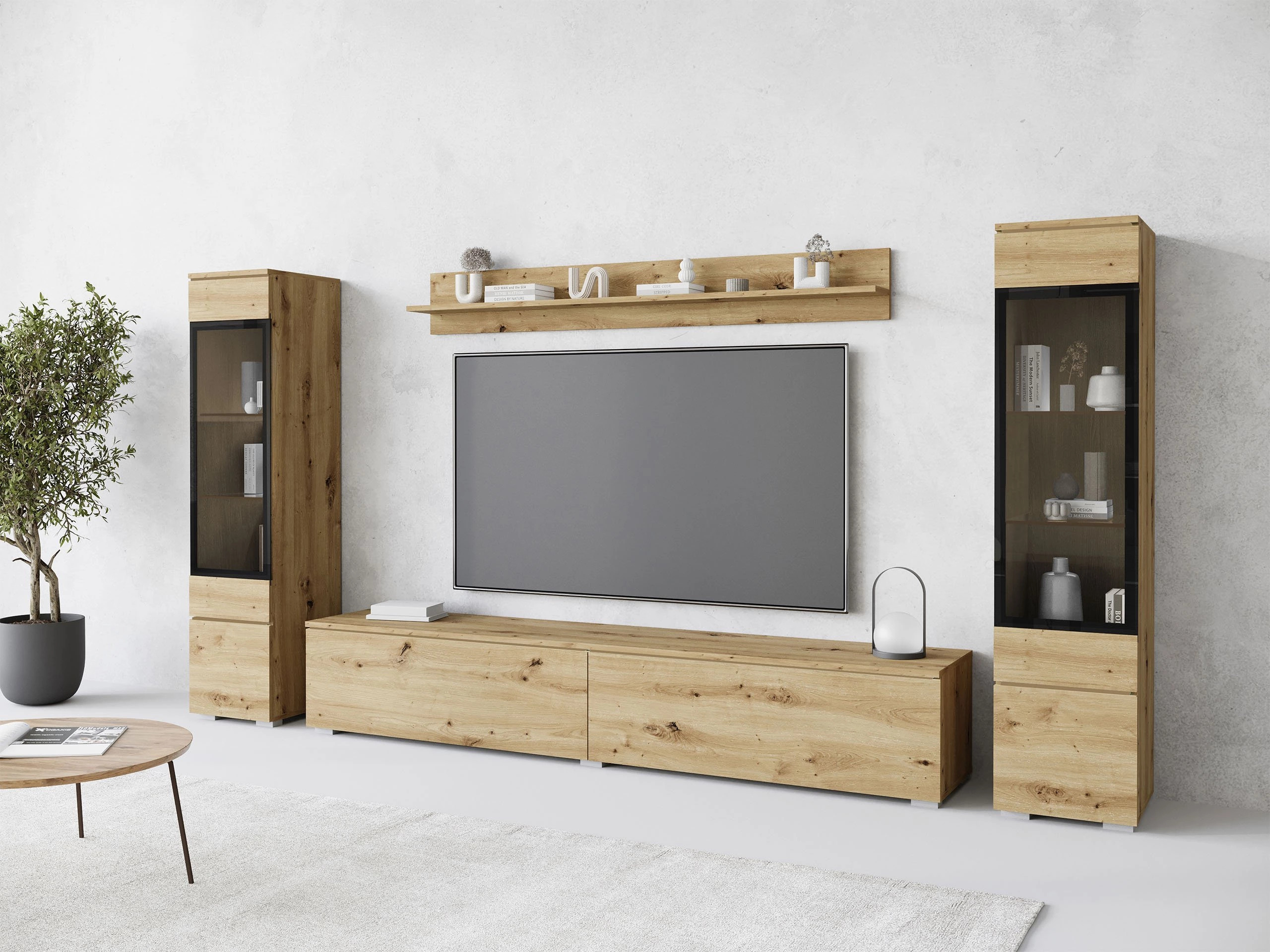 Komplet za dnevno sobo Mirfivo 101 (Artisan hrast)
