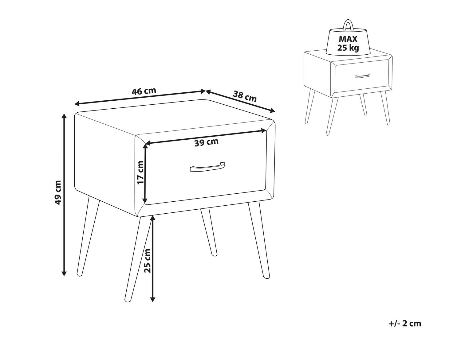 Nočna omarica SL5138