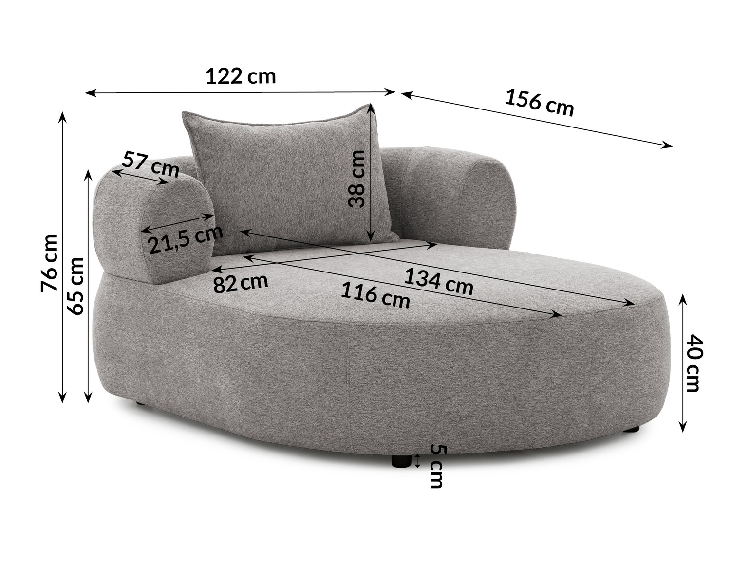 Fotelj Rocklin 102 (Toro 10)