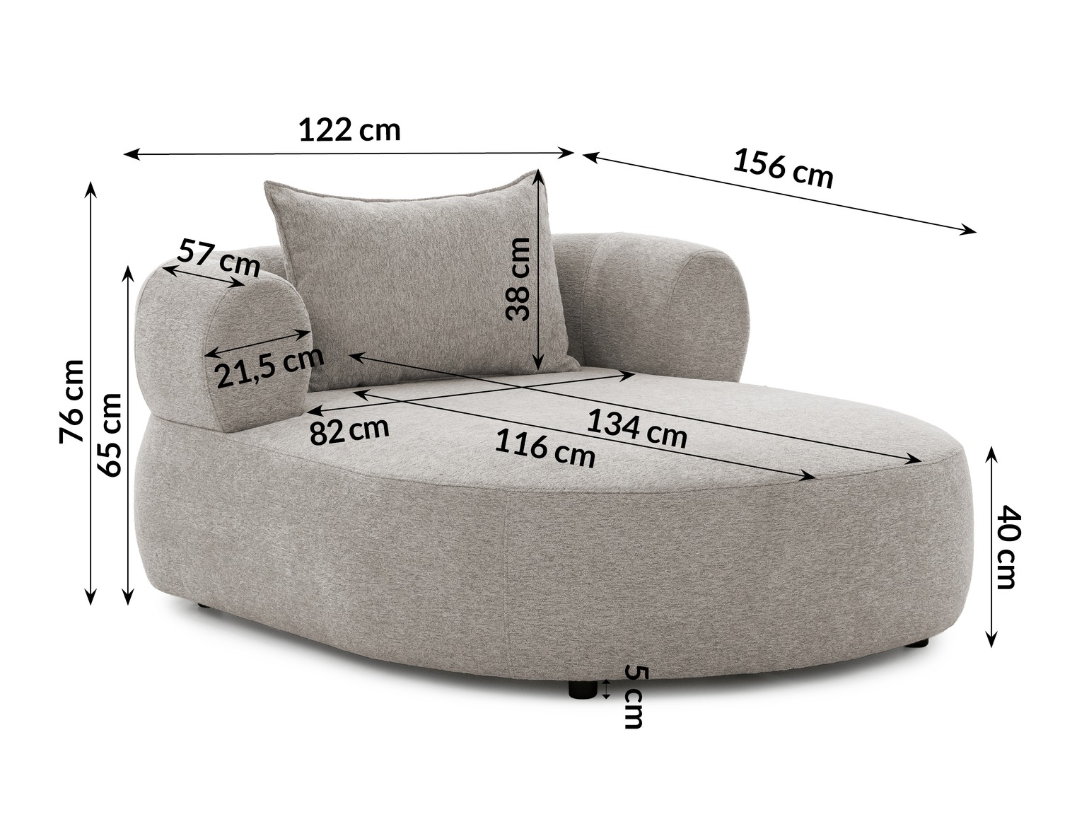 Fotelj Rocklin 102 (Toro 145)