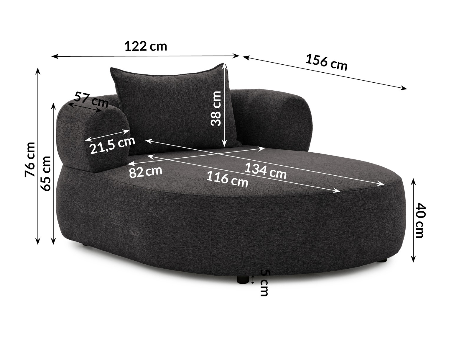 Fotelj Rocklin 102 (Toro 150)