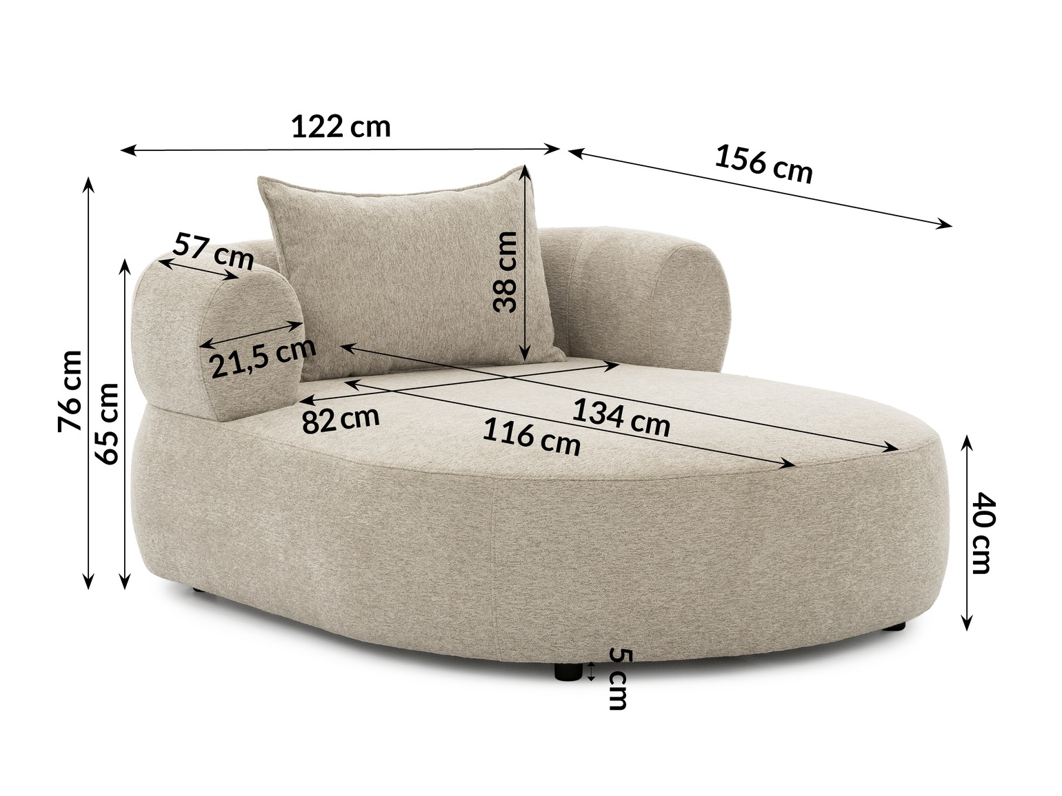 Fotelj Rocklin 102 (Toro 25)