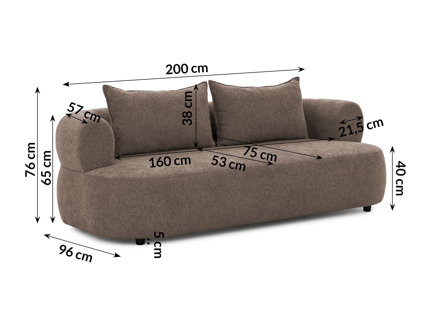 Kavč Rocklin 103 (Toro 45)
