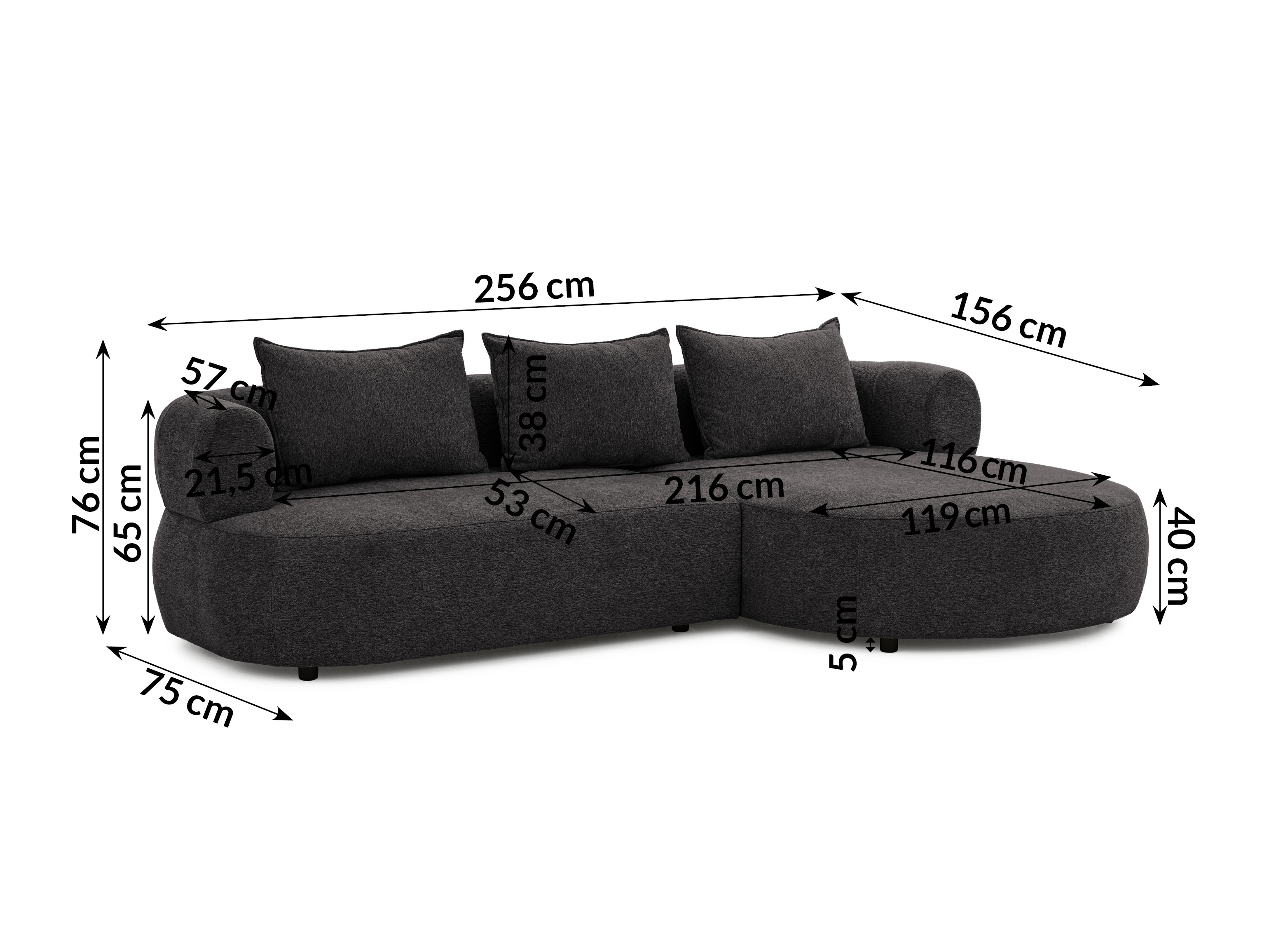 Kotna garnitura Rocklin 101 (Toro 150)