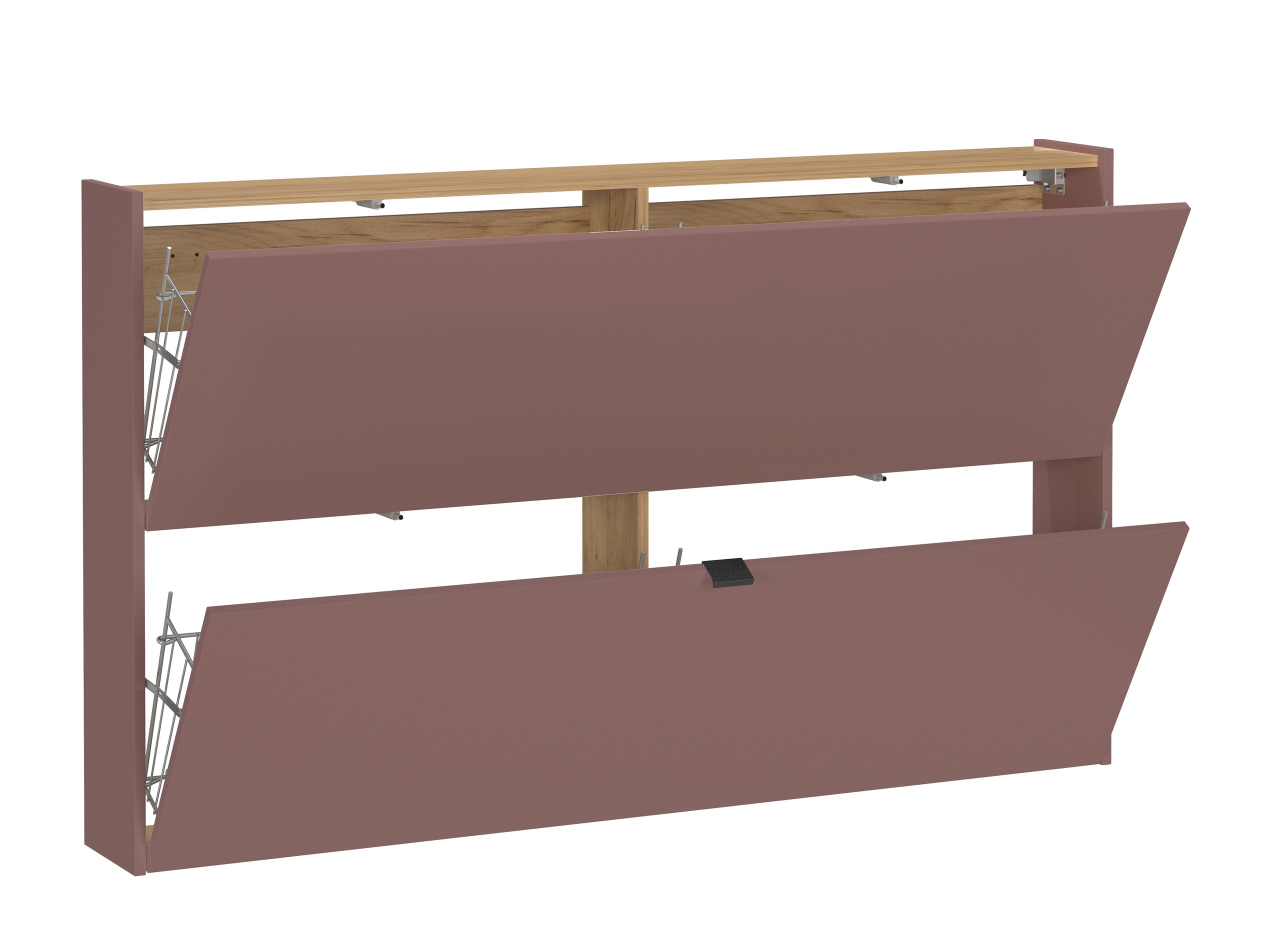 Omarica za čevlje Cirsale 108 (Umazano roza + Navarra hrast)