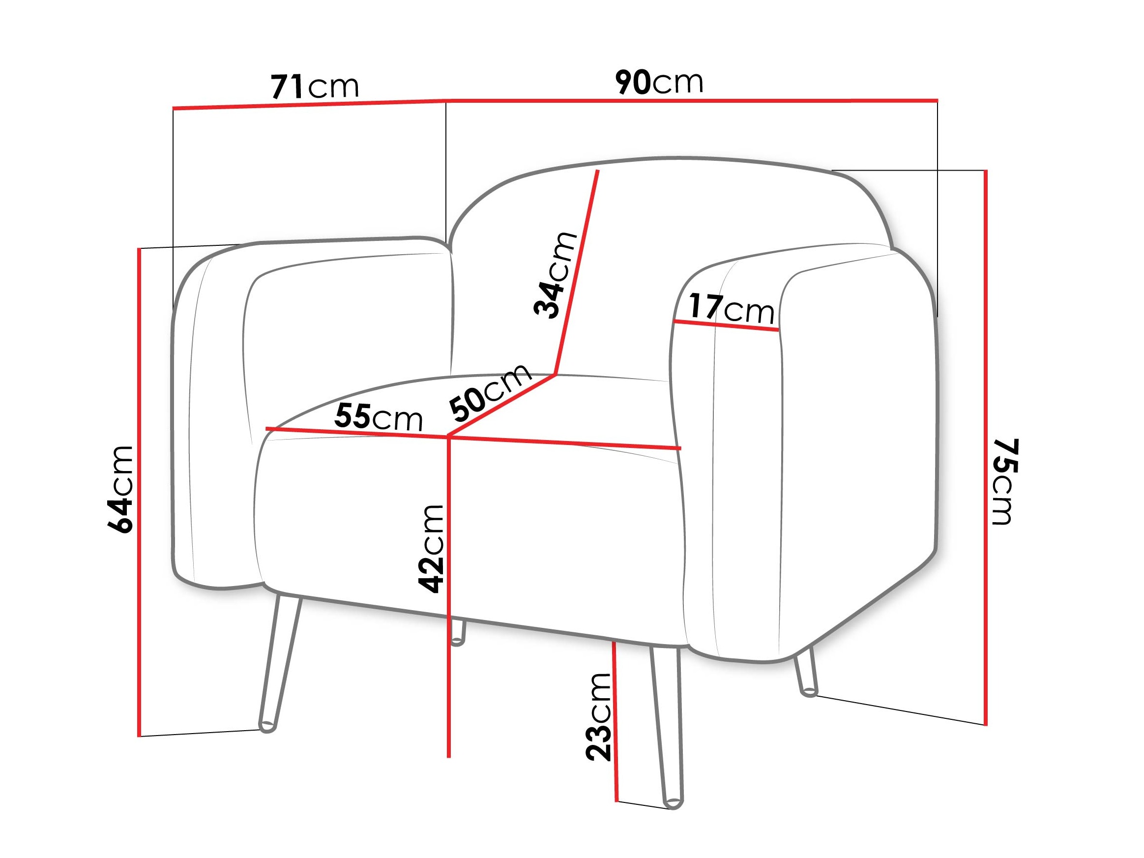 Fotelj Comfivo 486 (Uttario Velvet 2967)