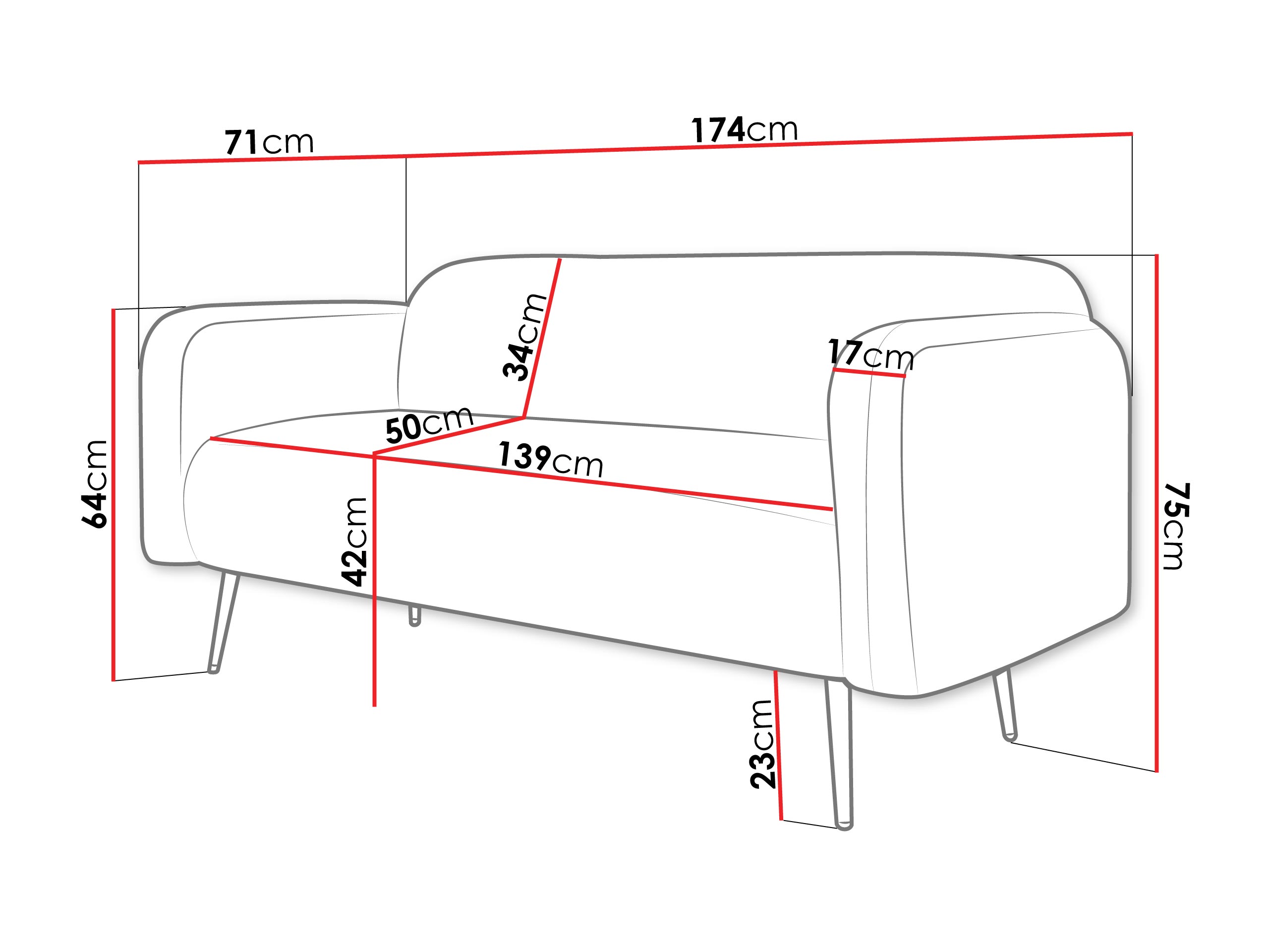 Kavč Comfivo 485 (Uttario Velvet 2978)