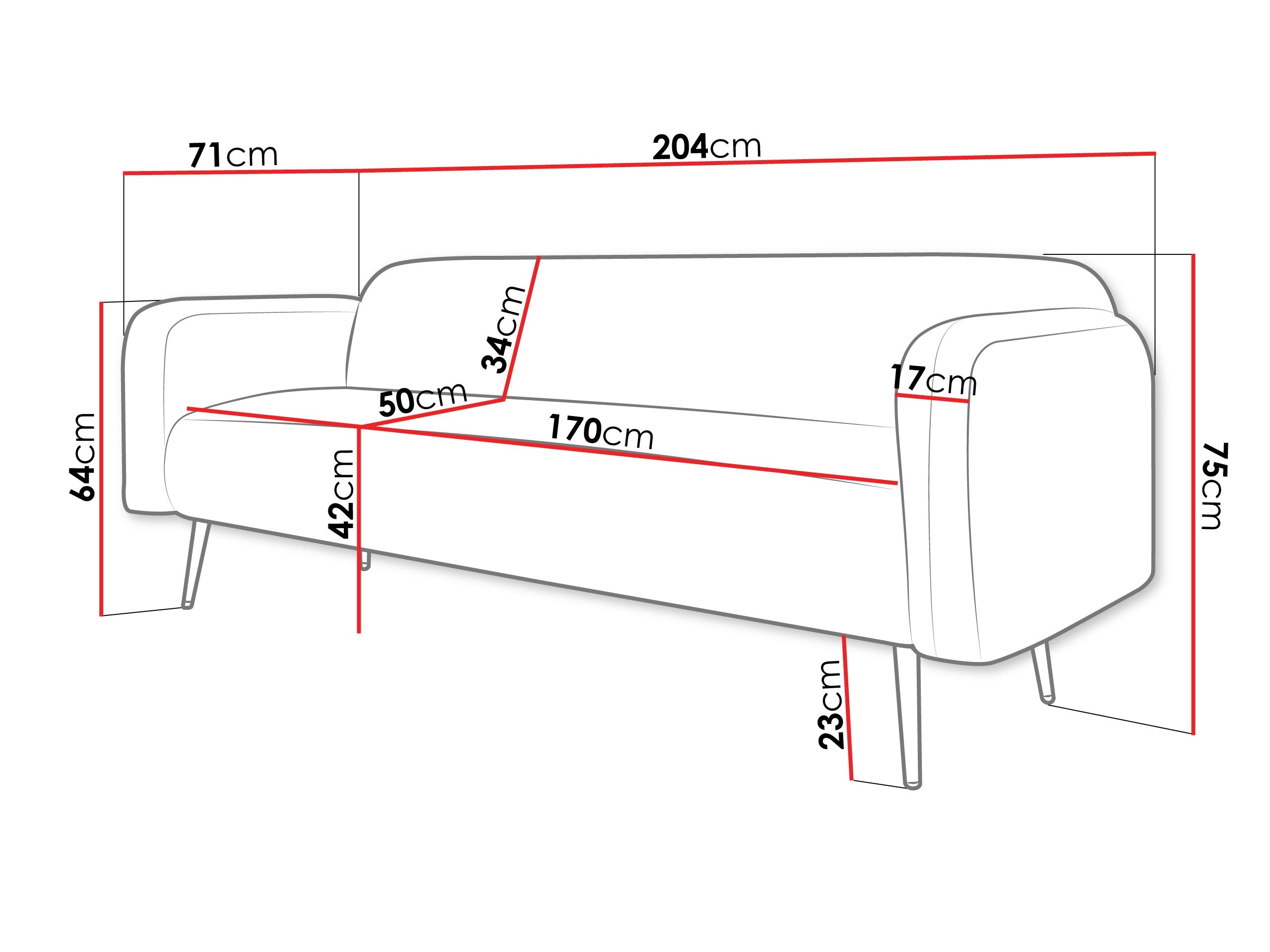Kavč Comfivo Beatitudo III (Uttario Velvet 2972)