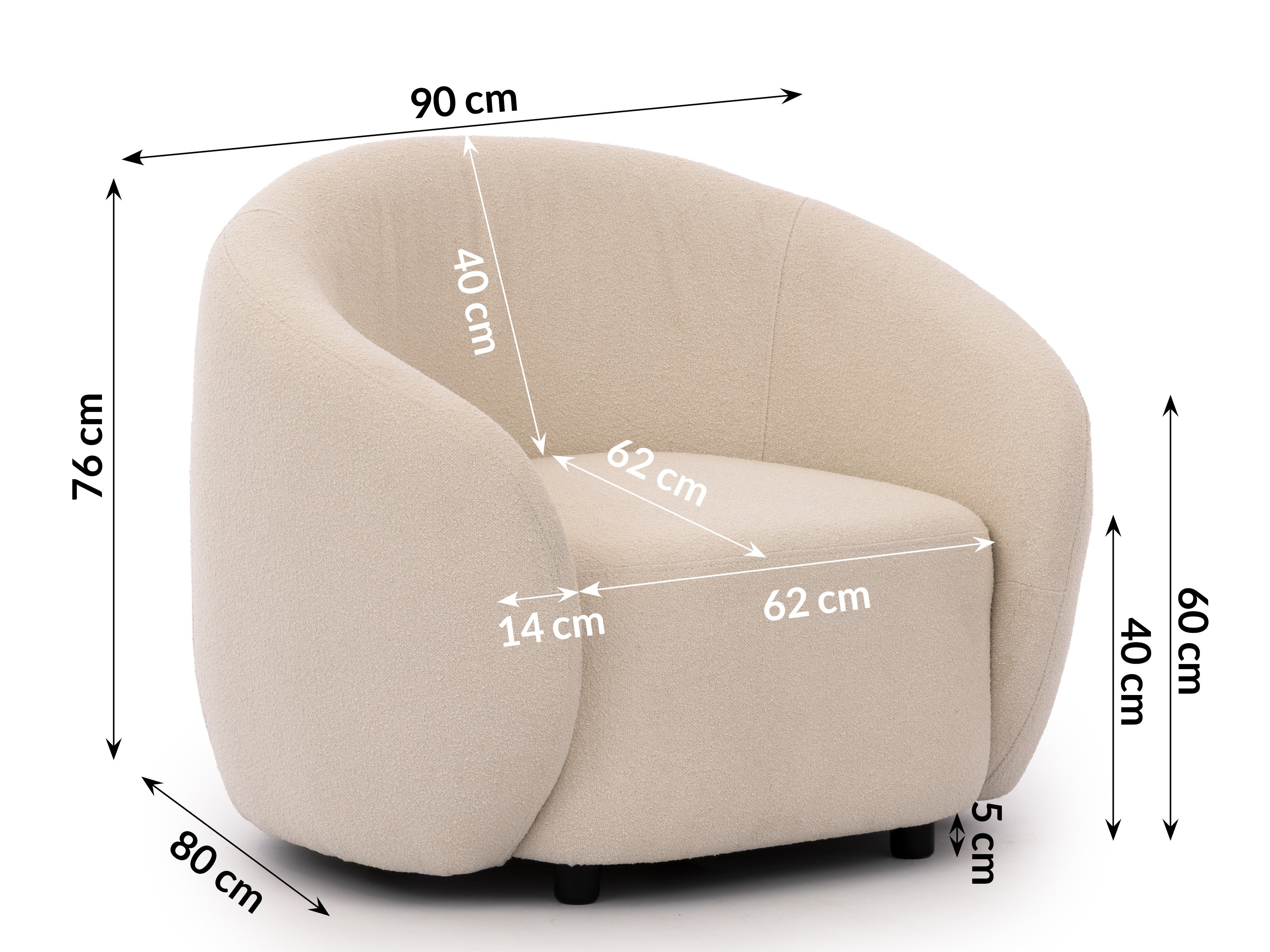 Fotelj Rocklin 110 (Loop 01)