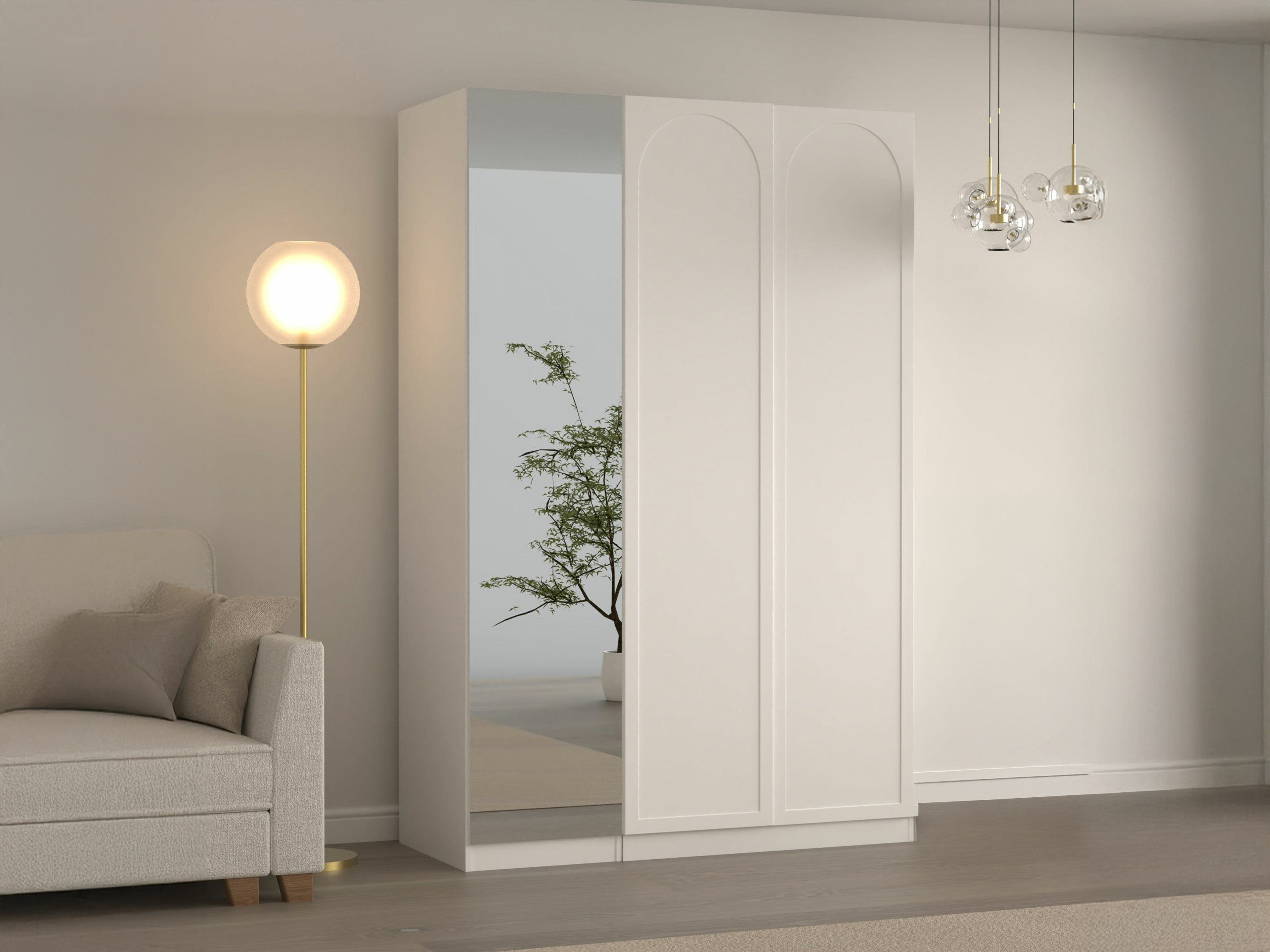 Garderobna omara Burleson 427