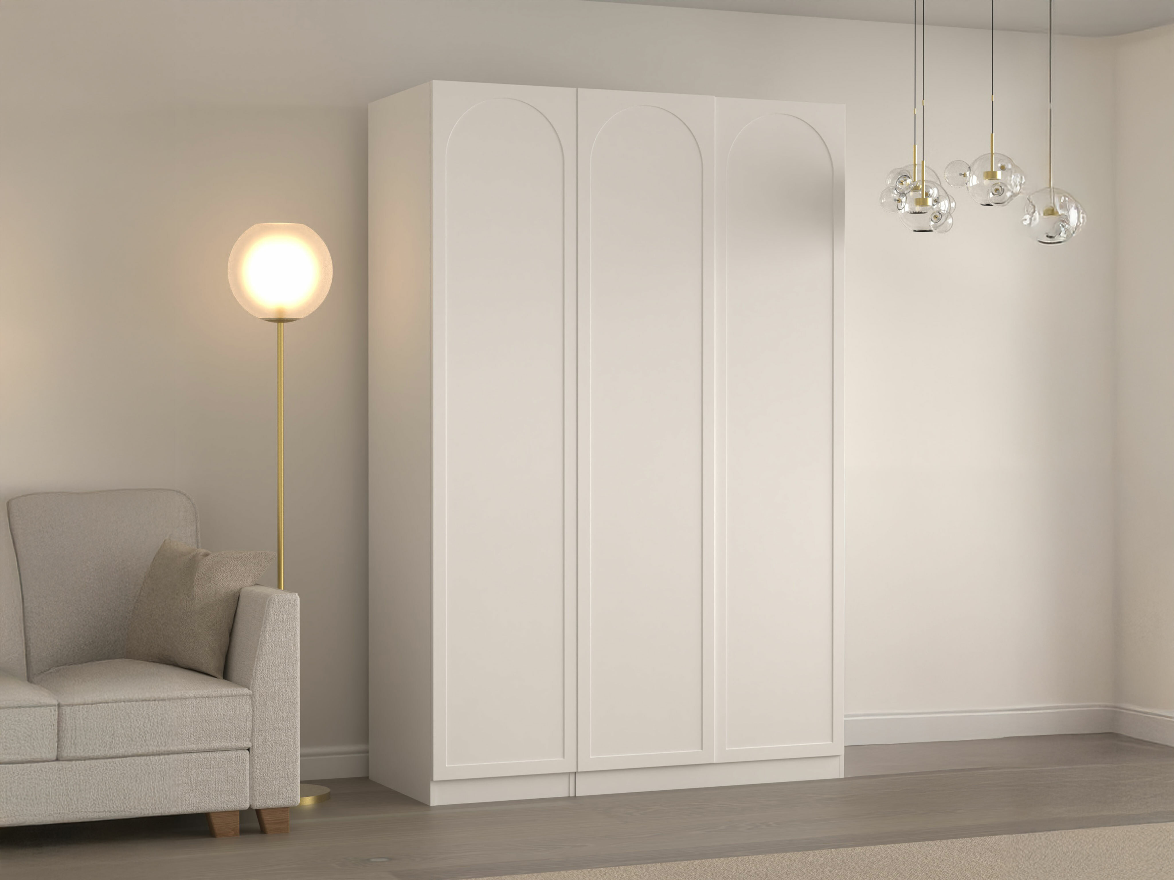 Garderobna omara Burleson 428