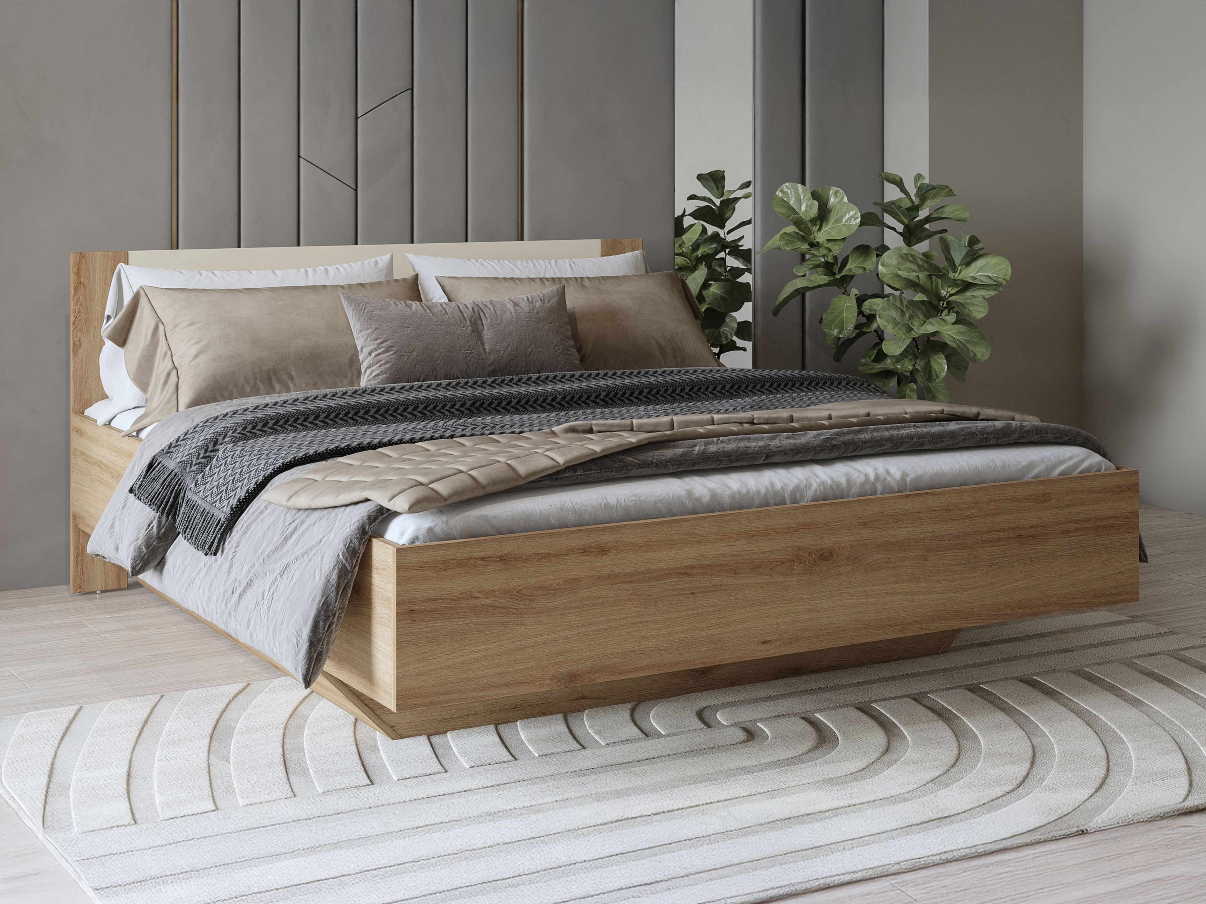 Postelja Mirsevi 106 (160 x 200 cm)