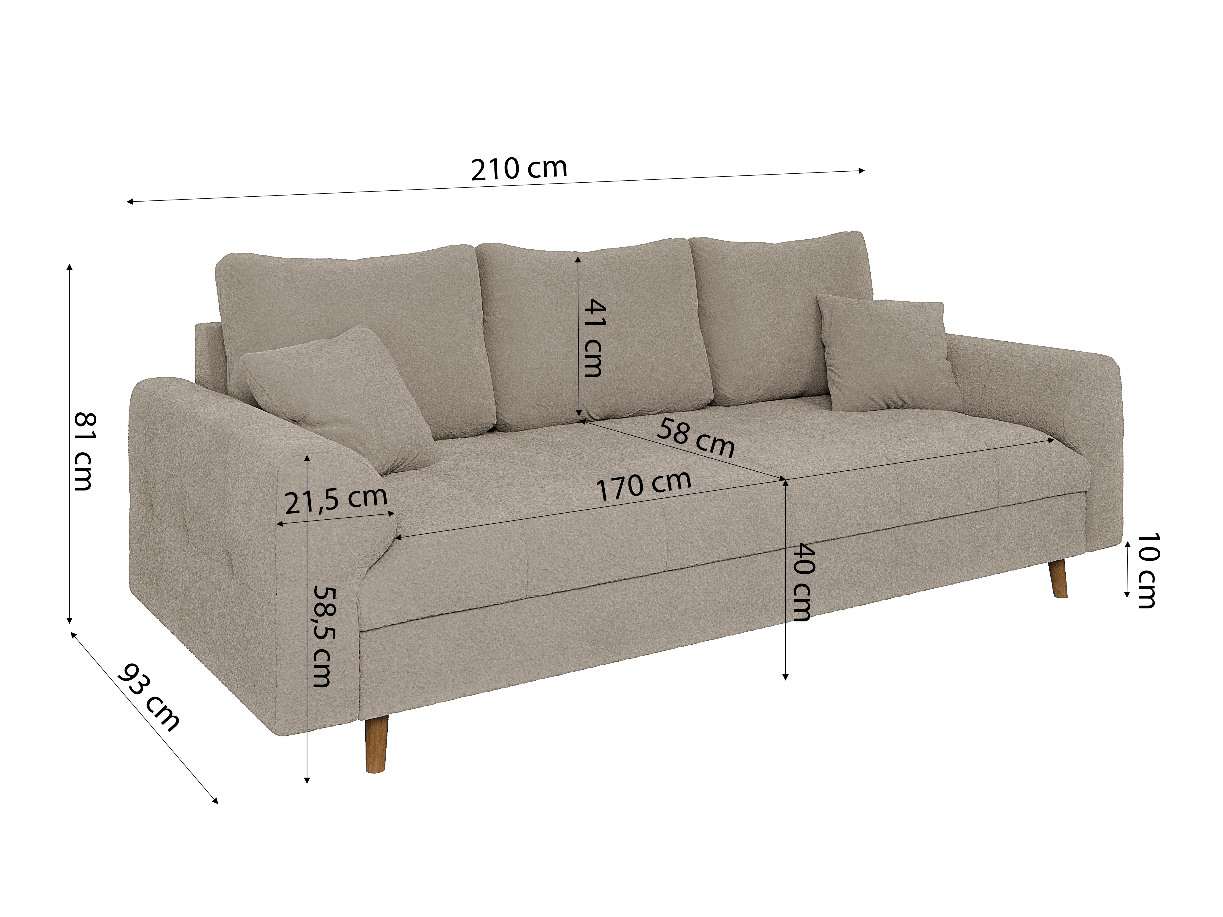 Kavč Elbmori 105 (Coral 65)