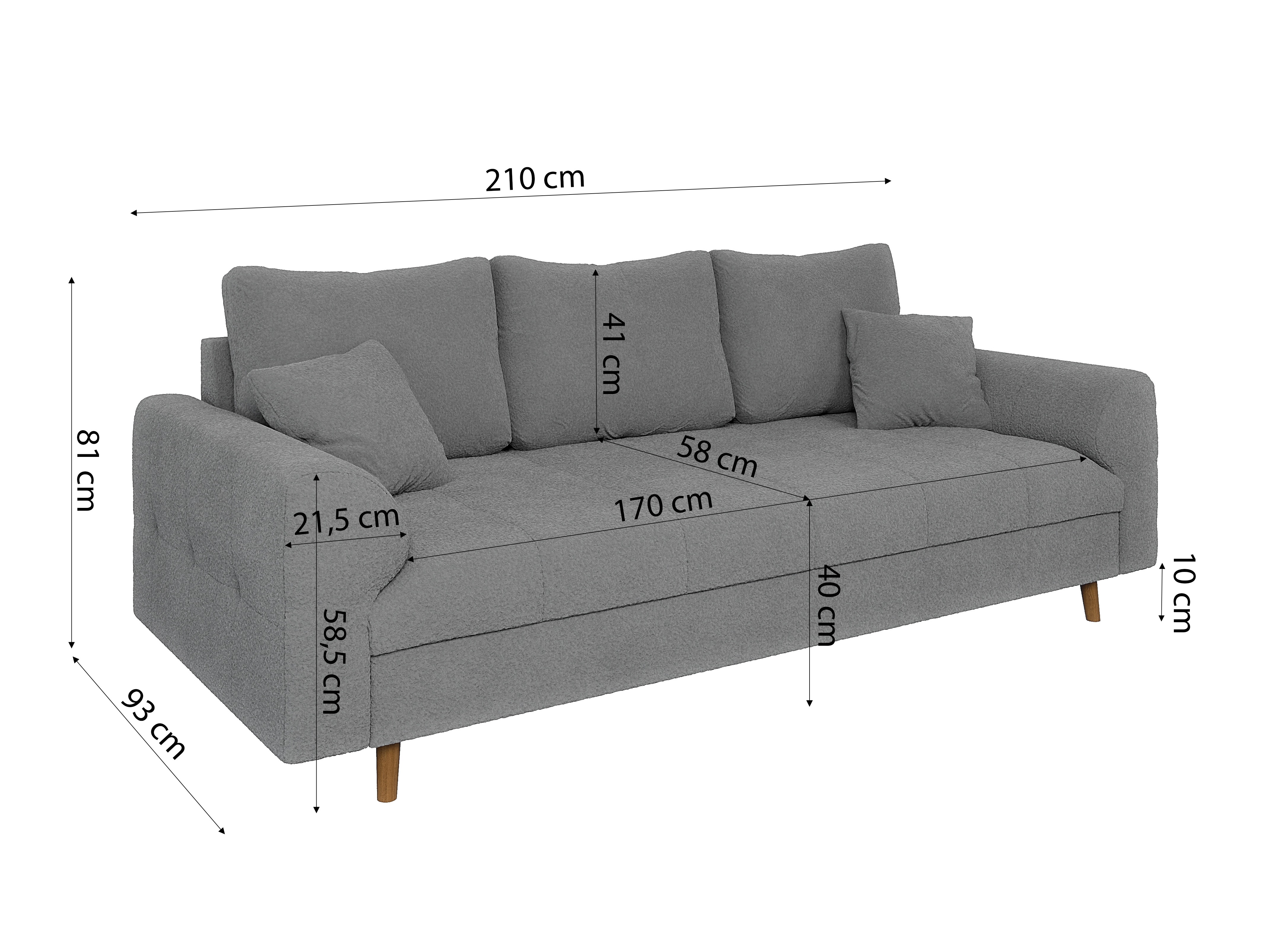 Kavč Elbmori 105 (Coral 75)