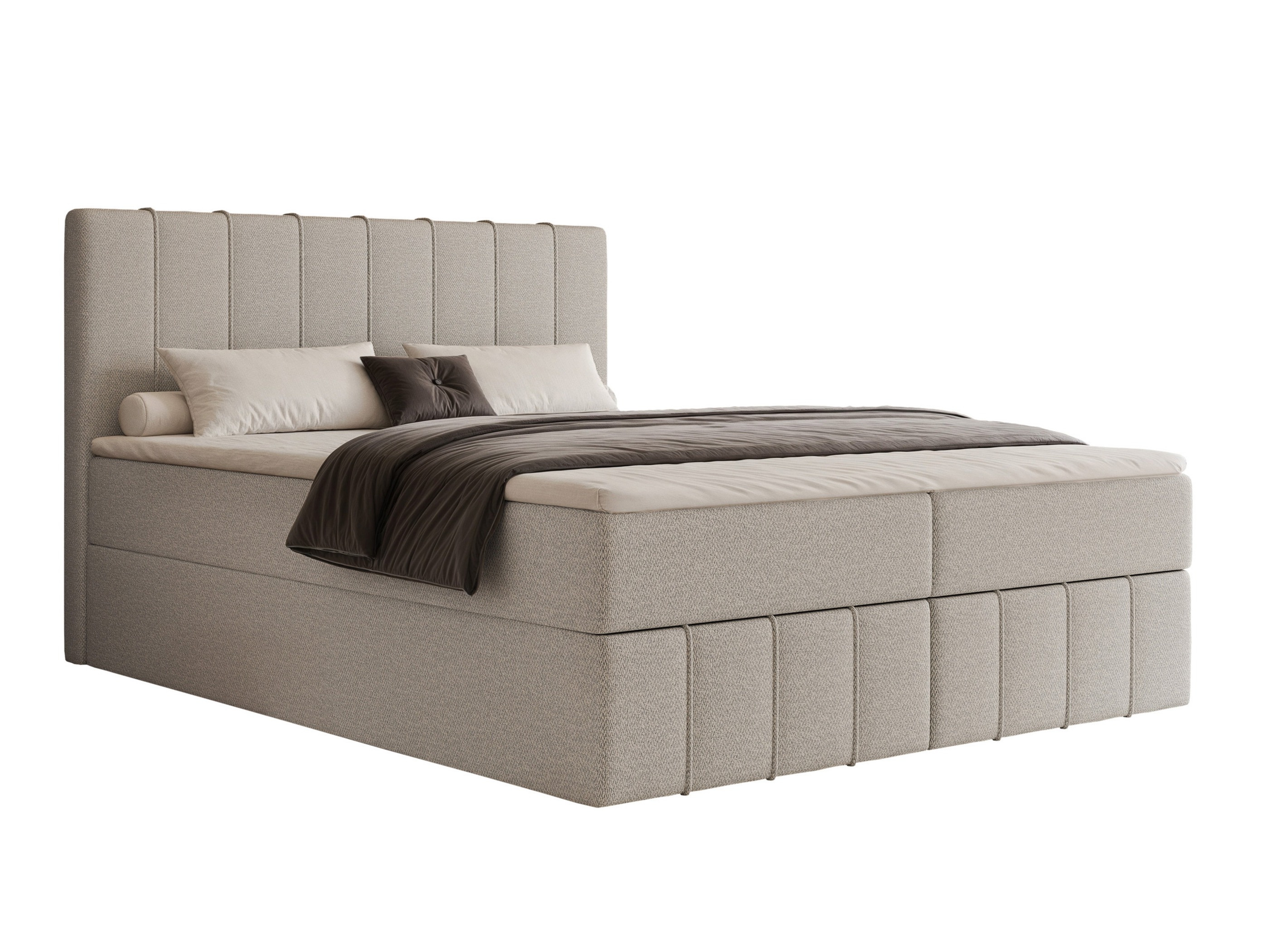 Boxspring postelja Martinez 125 (Lumi 11)