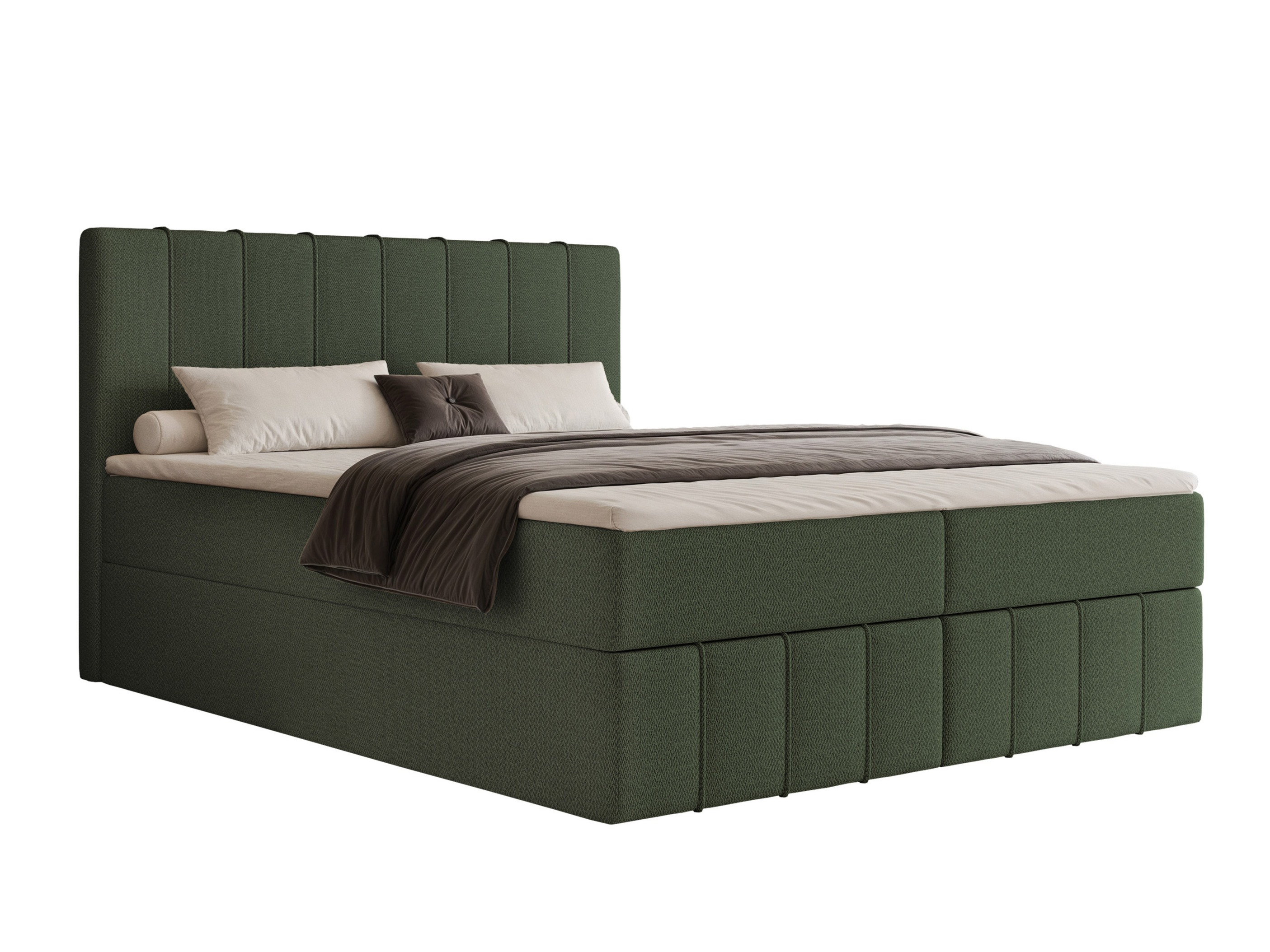 Boxspring postelja Martinez 125 (Lumi 35)