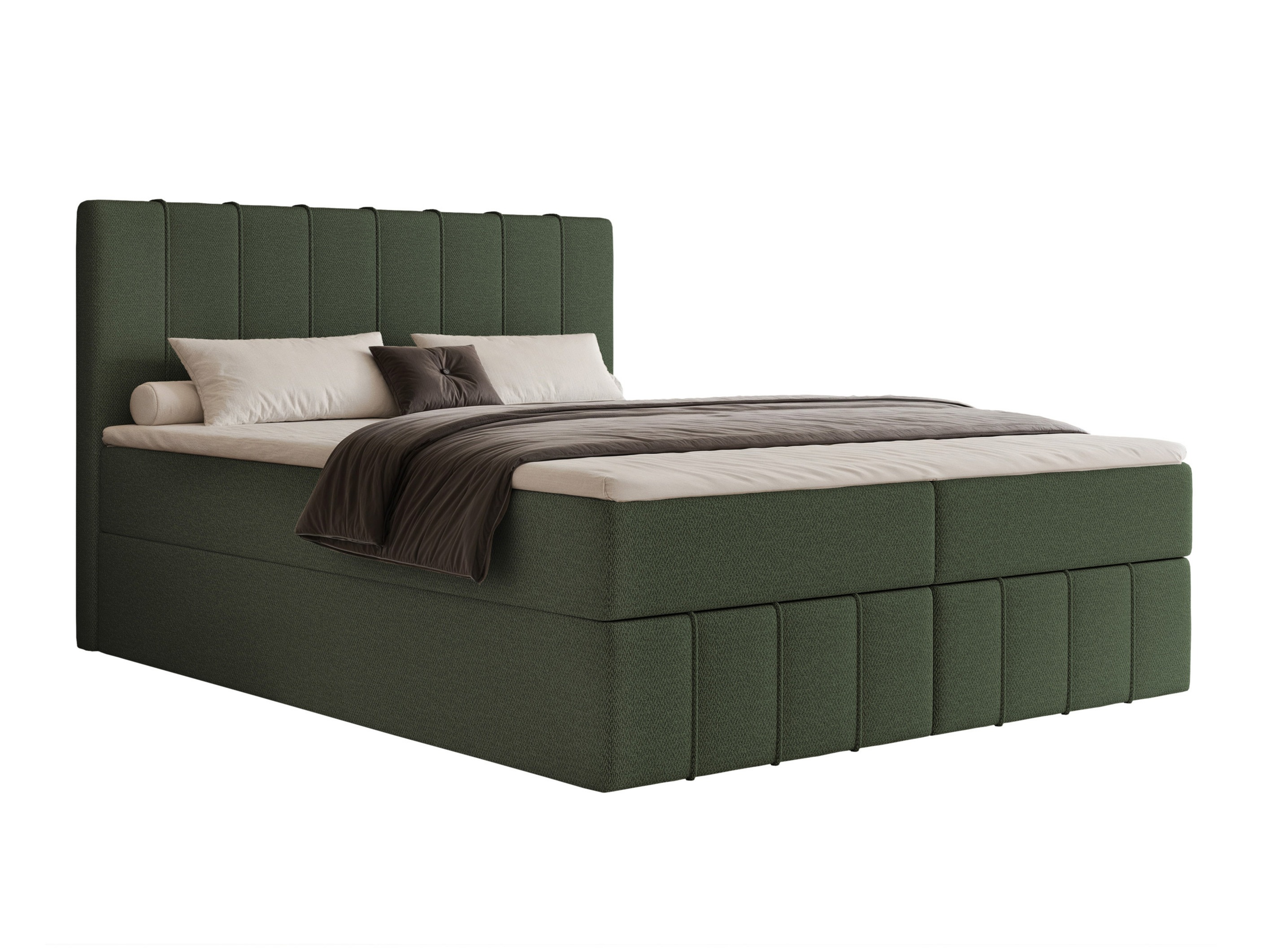 Boxspring postelja Martinez 125 (Lumi 35)