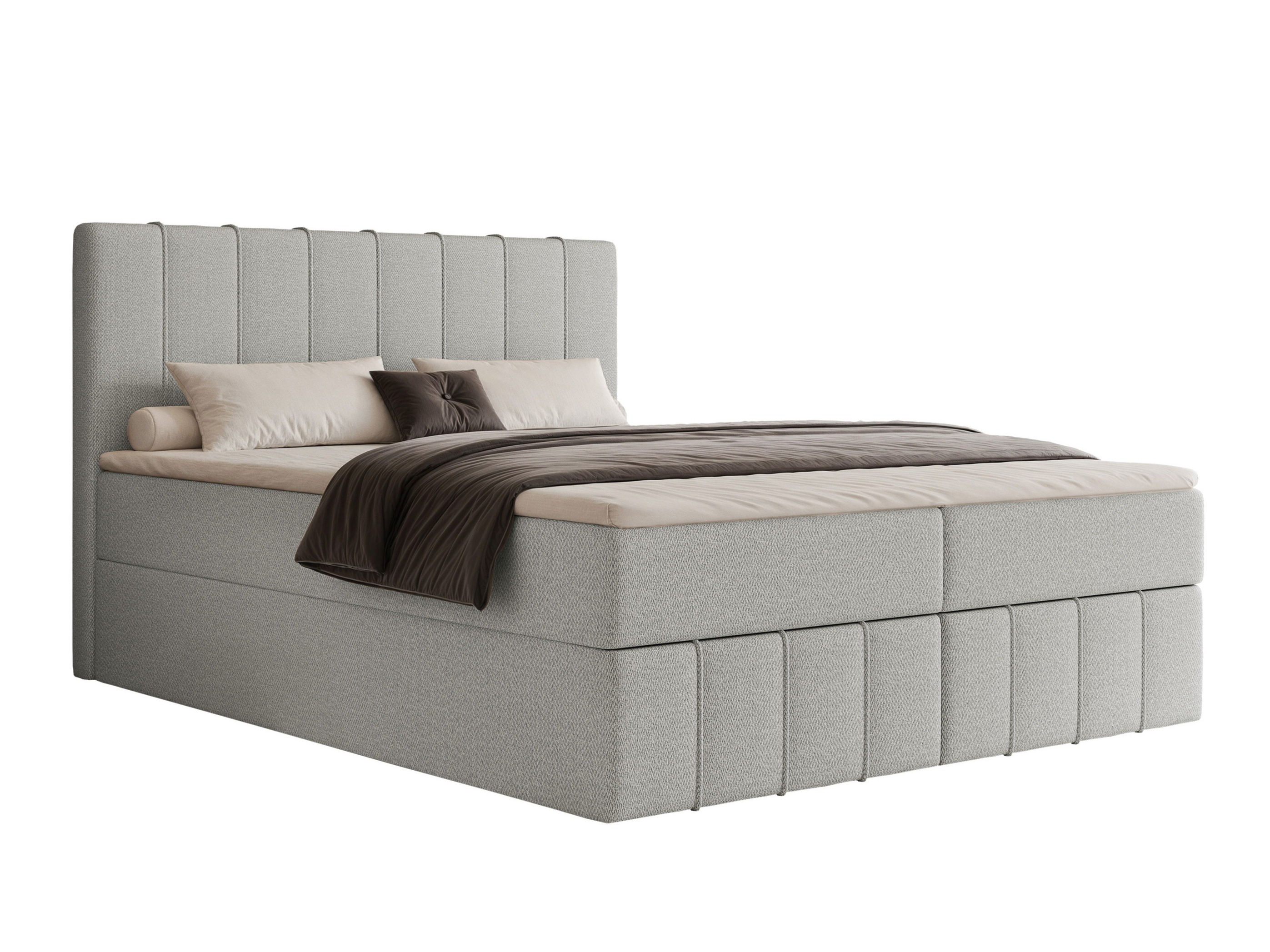 Boxspring postelja Martinez 125 (Lumi 84)