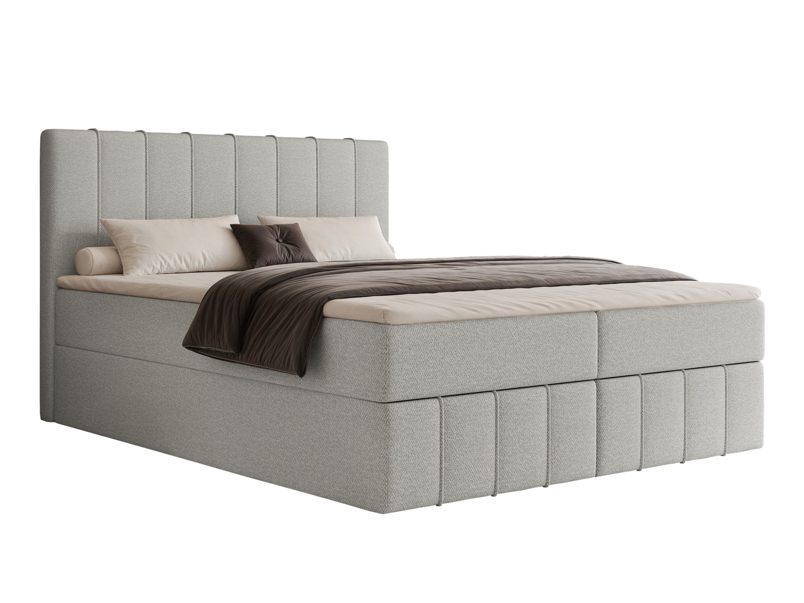 Boxspring postelja Martinez 125 (Lumi 84)