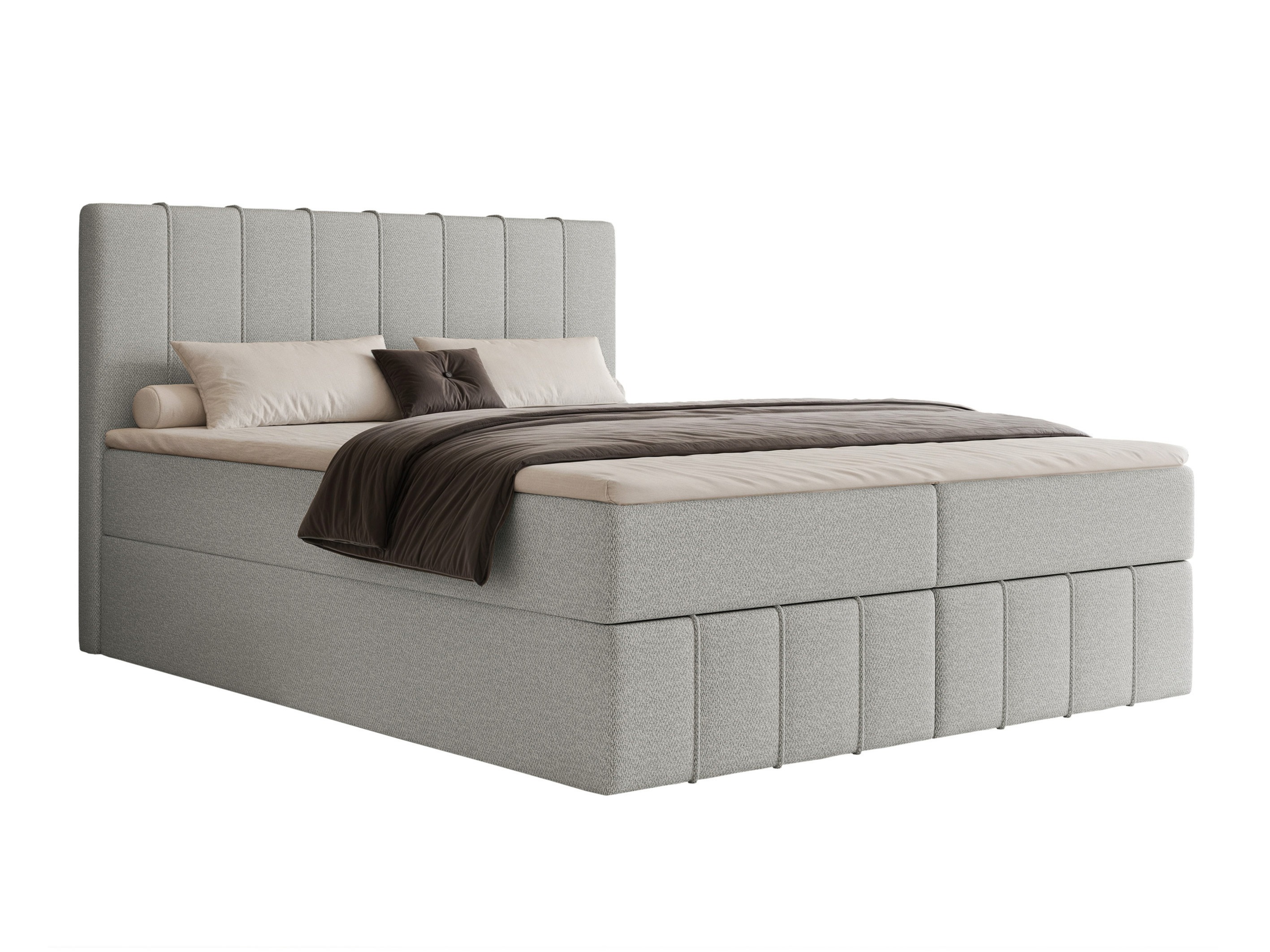 Boxspring postelja Martinez 125 (Lumi 84)