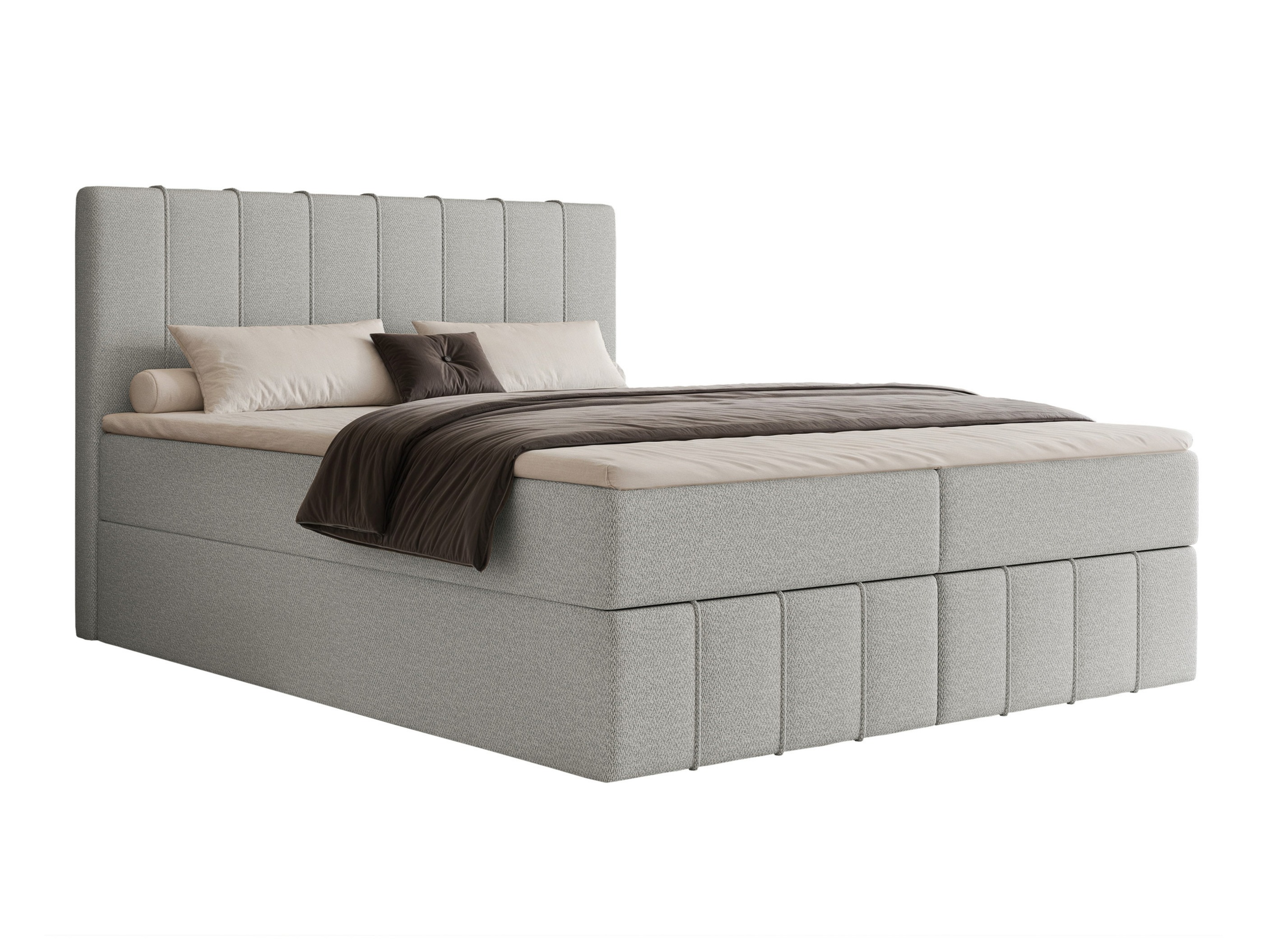 Boxspring postelja Martinez 125 (Lumi 84)