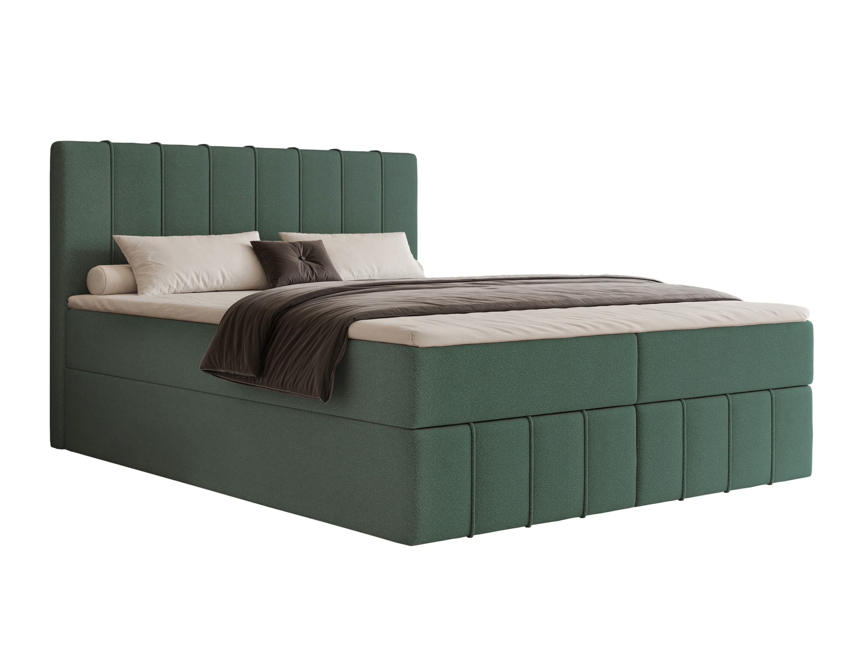 Boxspring postelja Martinez 125 (Melody 07)
