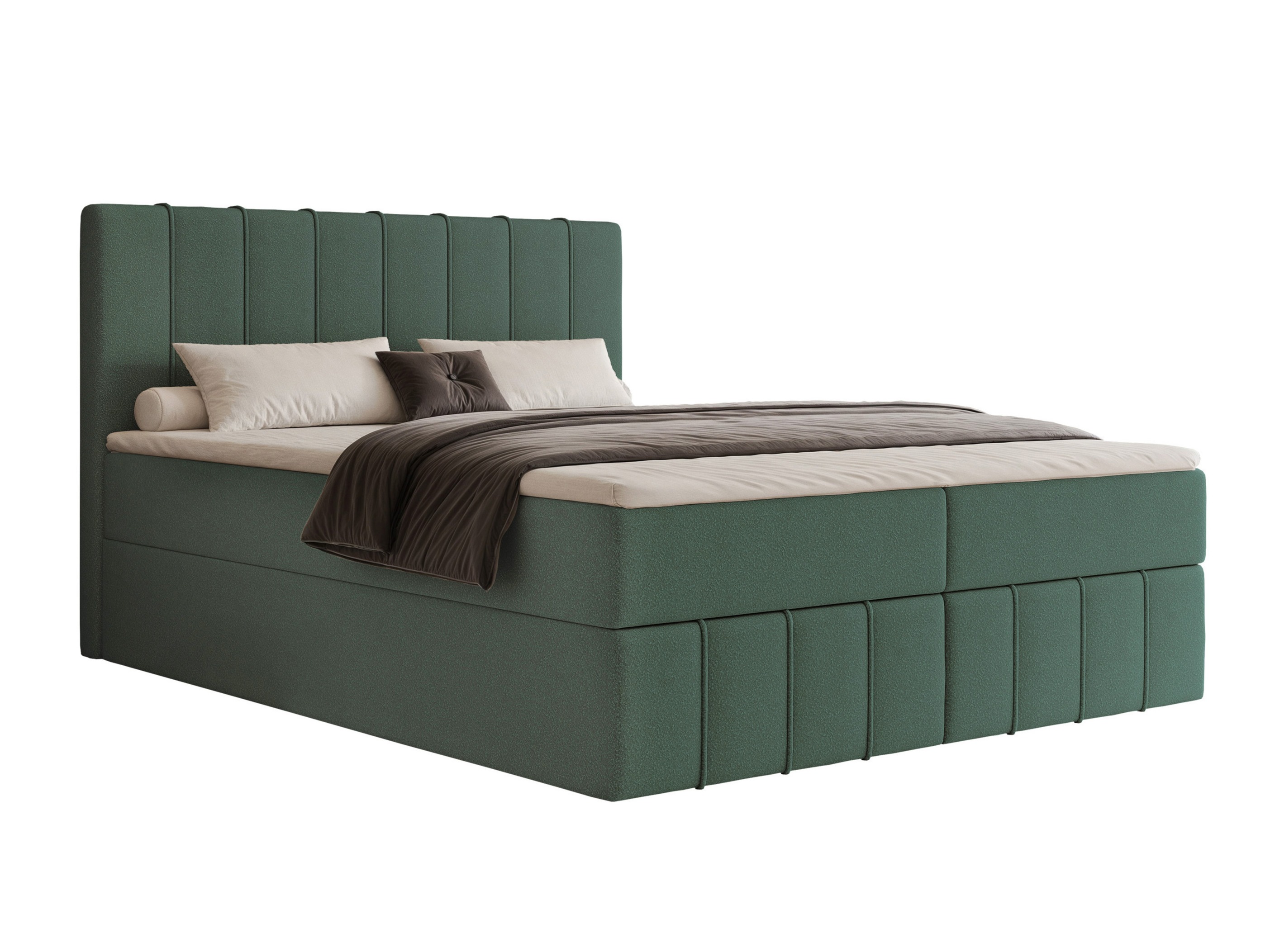 Boxspring postelja Martinez 125 (Melody 07)