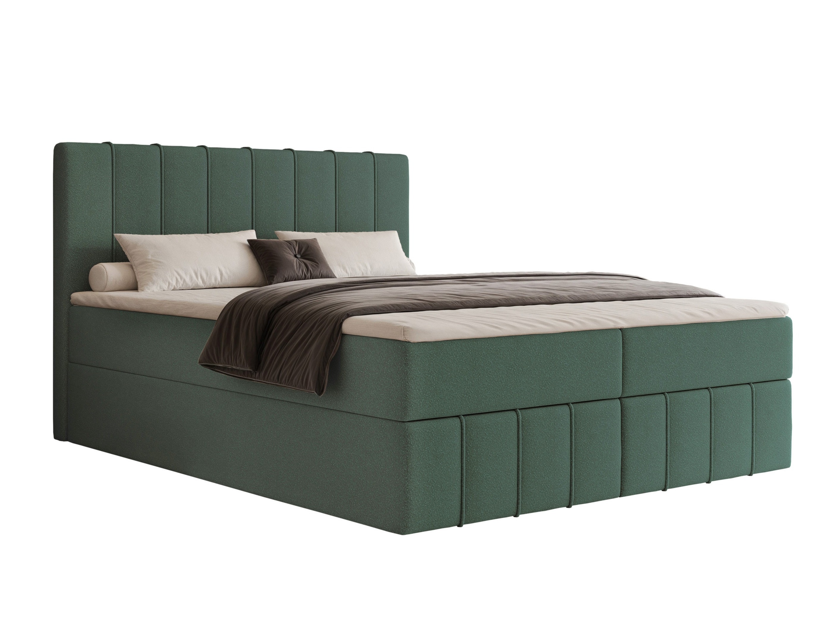 Boxspring postelja Martinez 125 (Melody 07)