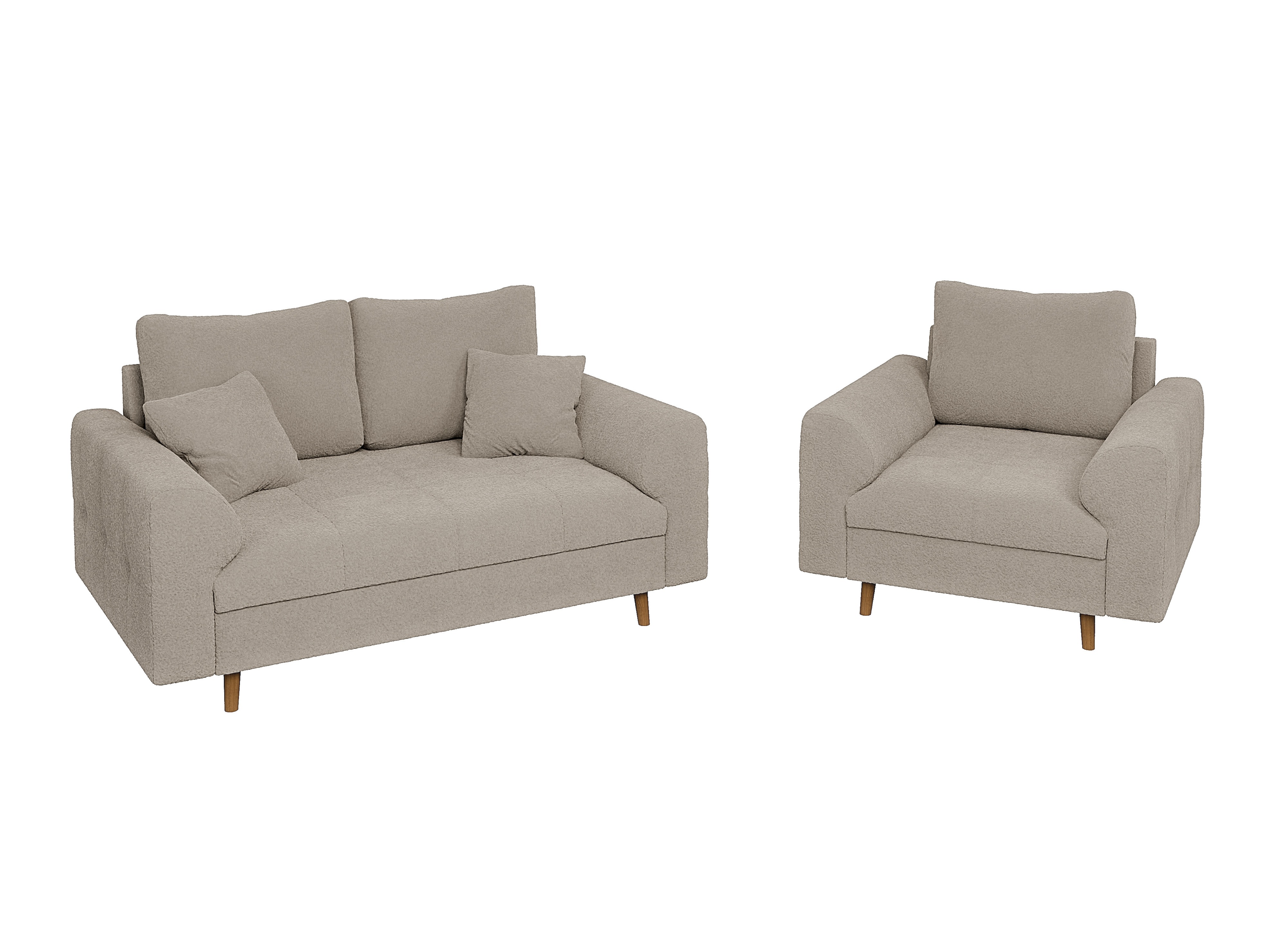 Komplet oblazinjenega pohištva Elbmori 106 (Coral 65)