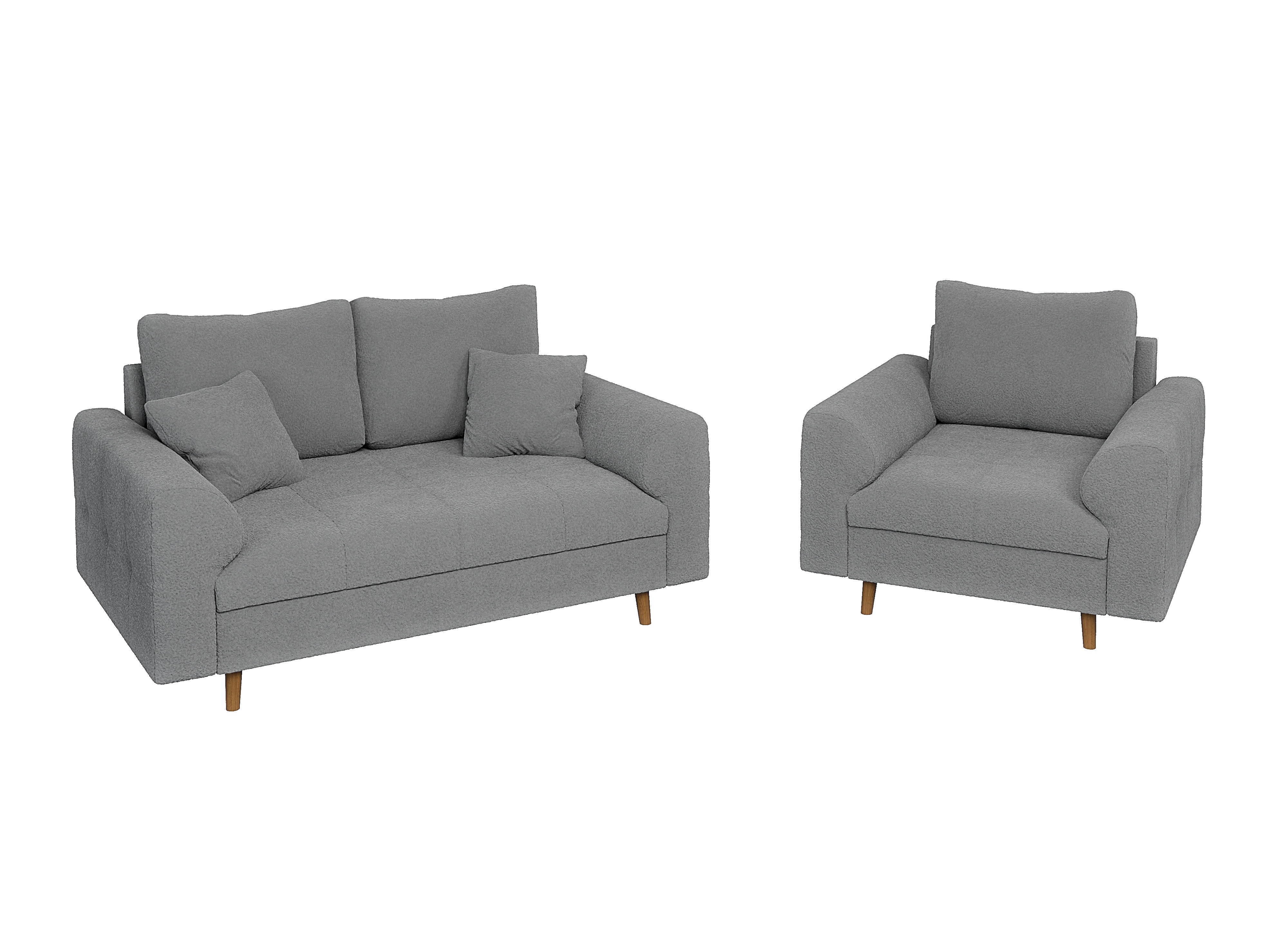 Komplet oblazinjenega pohištva Elbmori 106 (Coral 75)