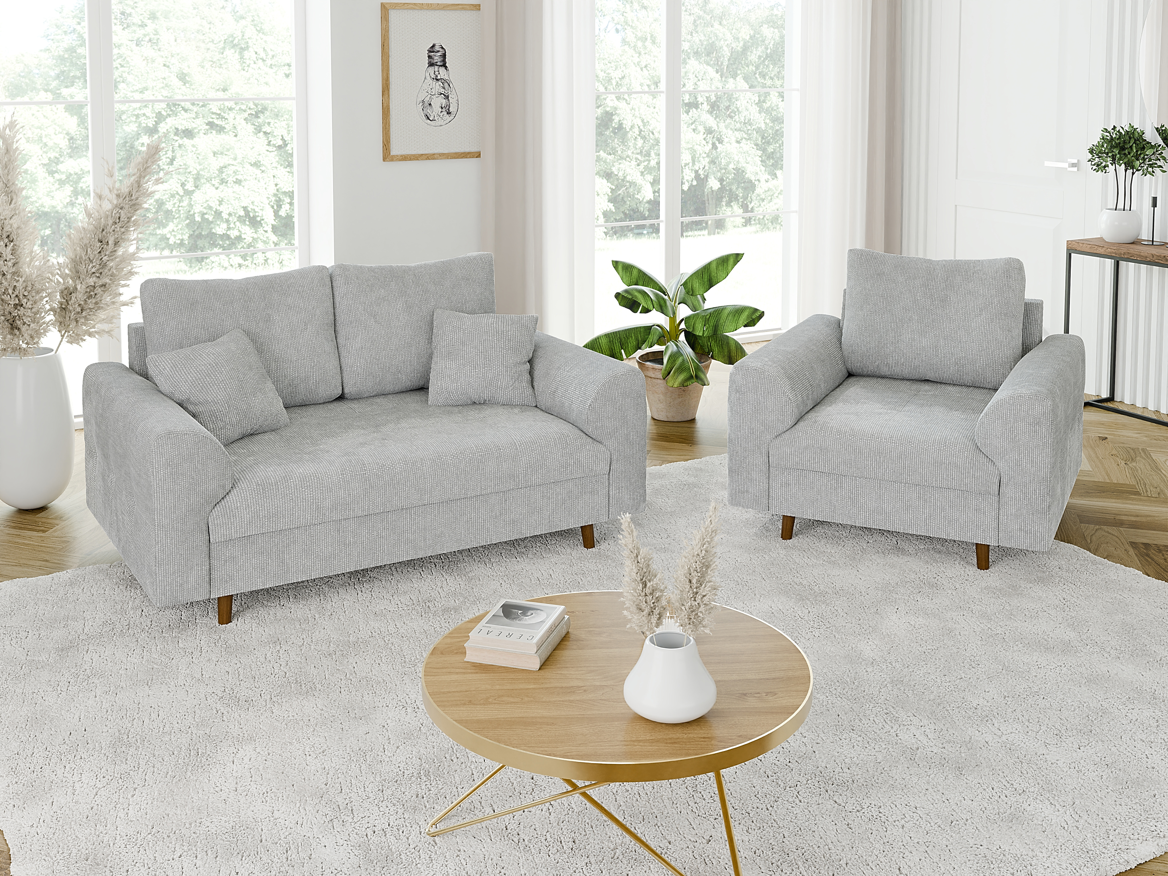 Komplet oblazinjenega pohištva Elbmori 106 (Flow 16)