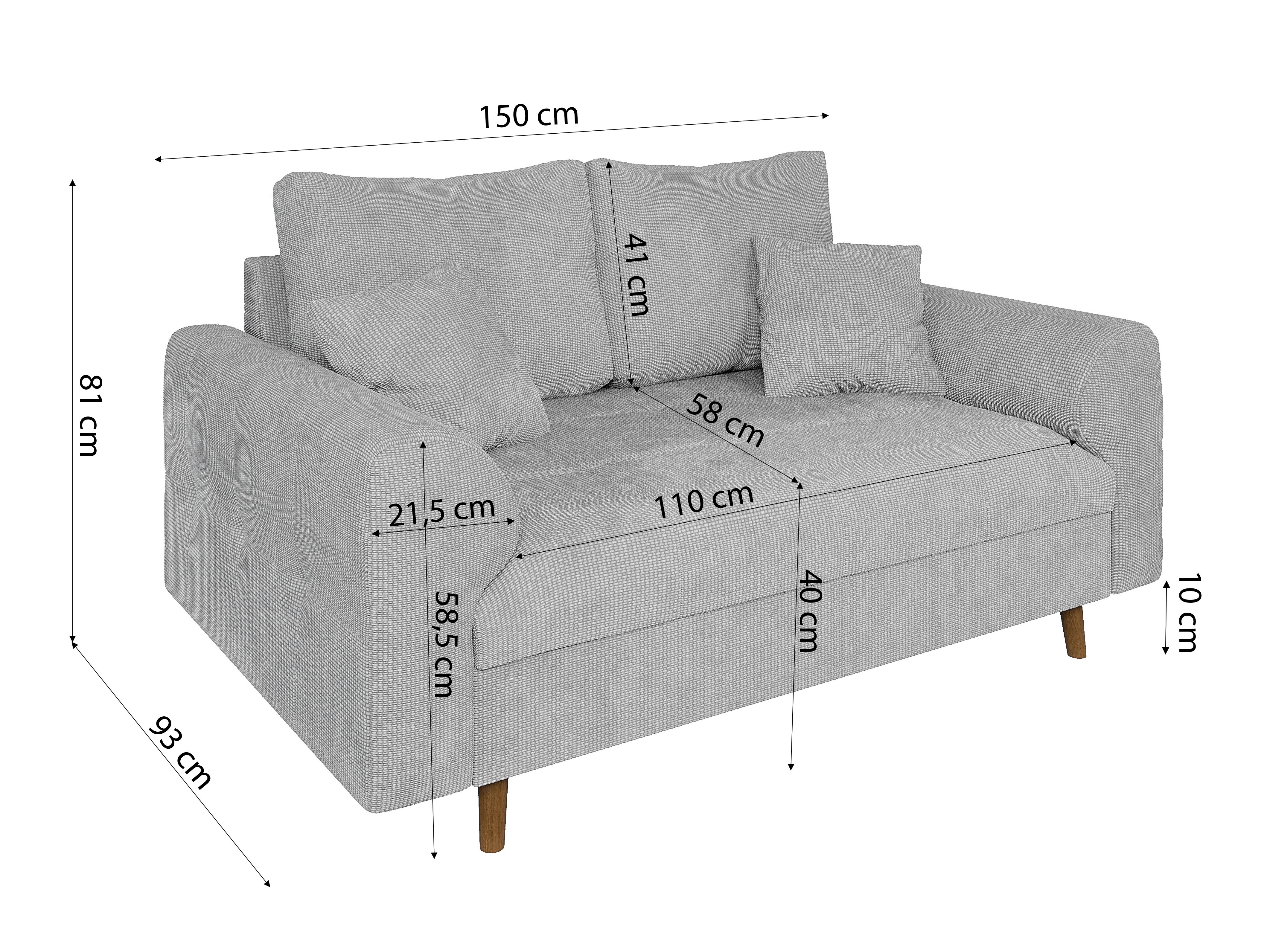 Komplet oblazinjenega pohištva Elbmori 106 (Flow 16)