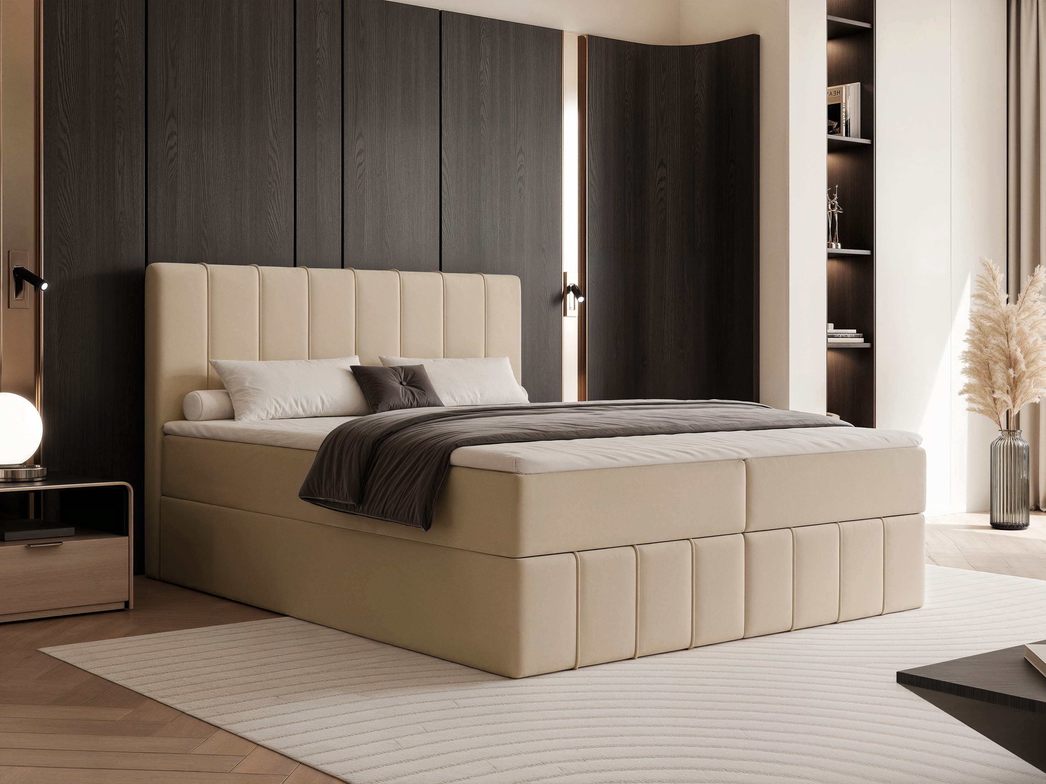 Boxspring postelja Martinez 125 (Piane 03)