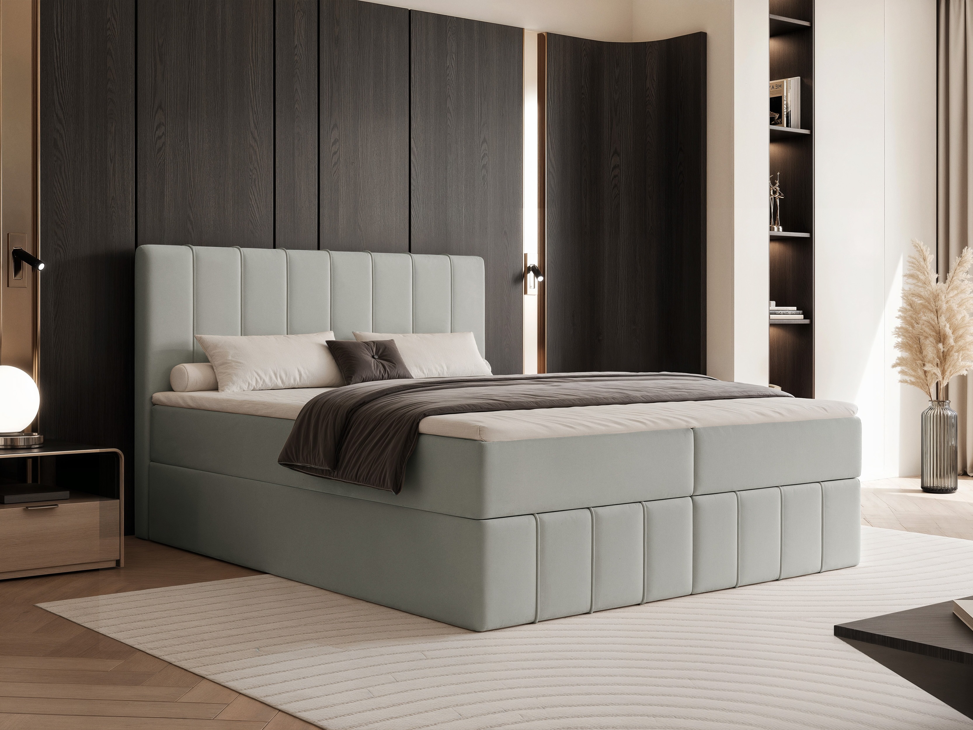 Boxspring postelja Martinez 125 (Piano 14)