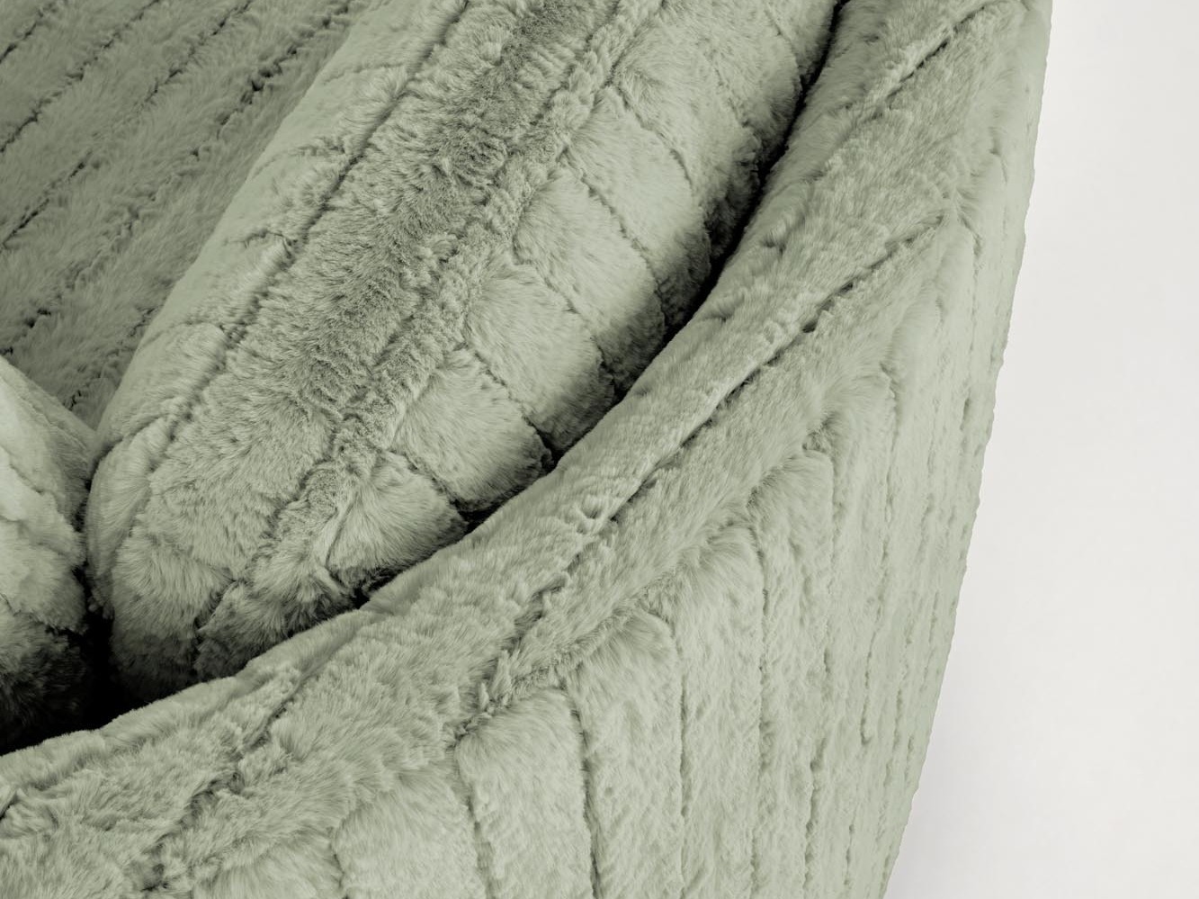 Fotelj s počivalnikom Houston 2079 (Svetla menta)